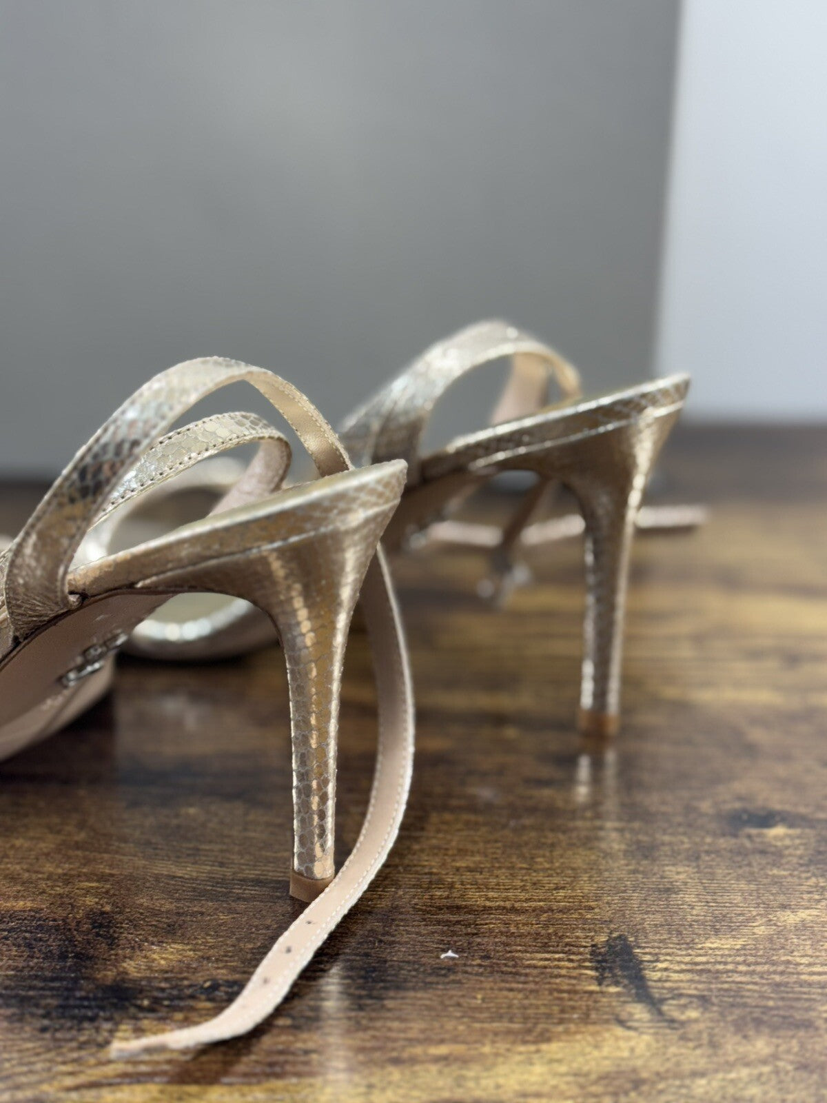 Sergio Levantesi Sandalo Donna Haverly Platino Luxury Woman Sandal 40