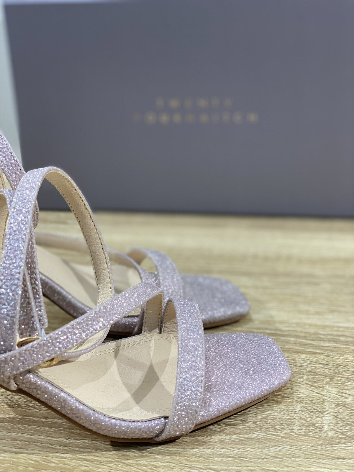 Twenty Fourhaitch Sparkling Sandal Donna Rosa Casual 38
