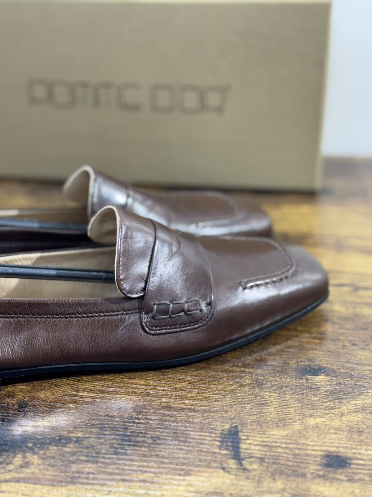 Pomme D’or Mocassino Donna Pelle Espresso Handmade Woman Pomme D’or 37