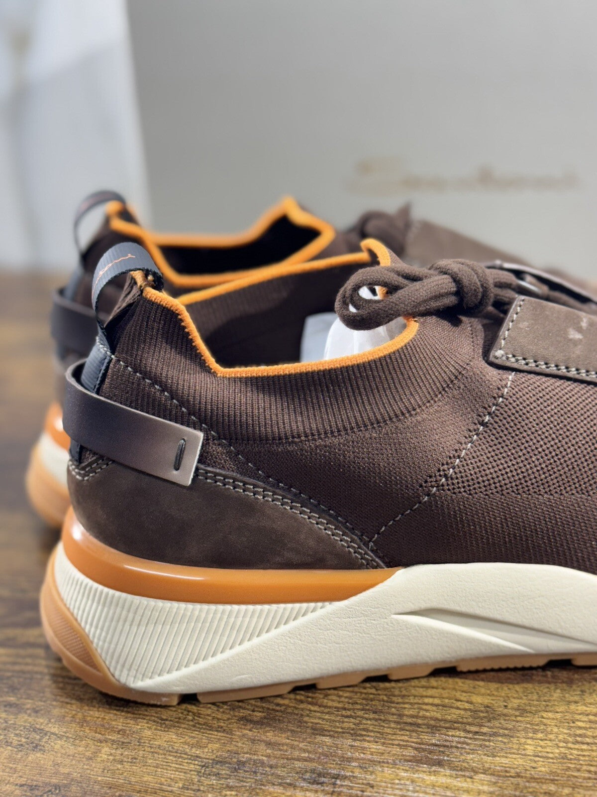 Santoni Innova Sneaker Marrone Casual Men Shoes Santoni Innova 9