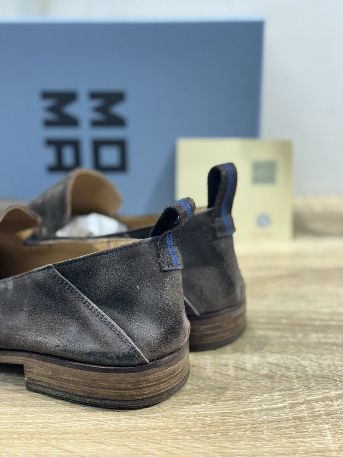 Moma Mocassino Uomo Crosta Testa Moro luxury moma men shoes 42