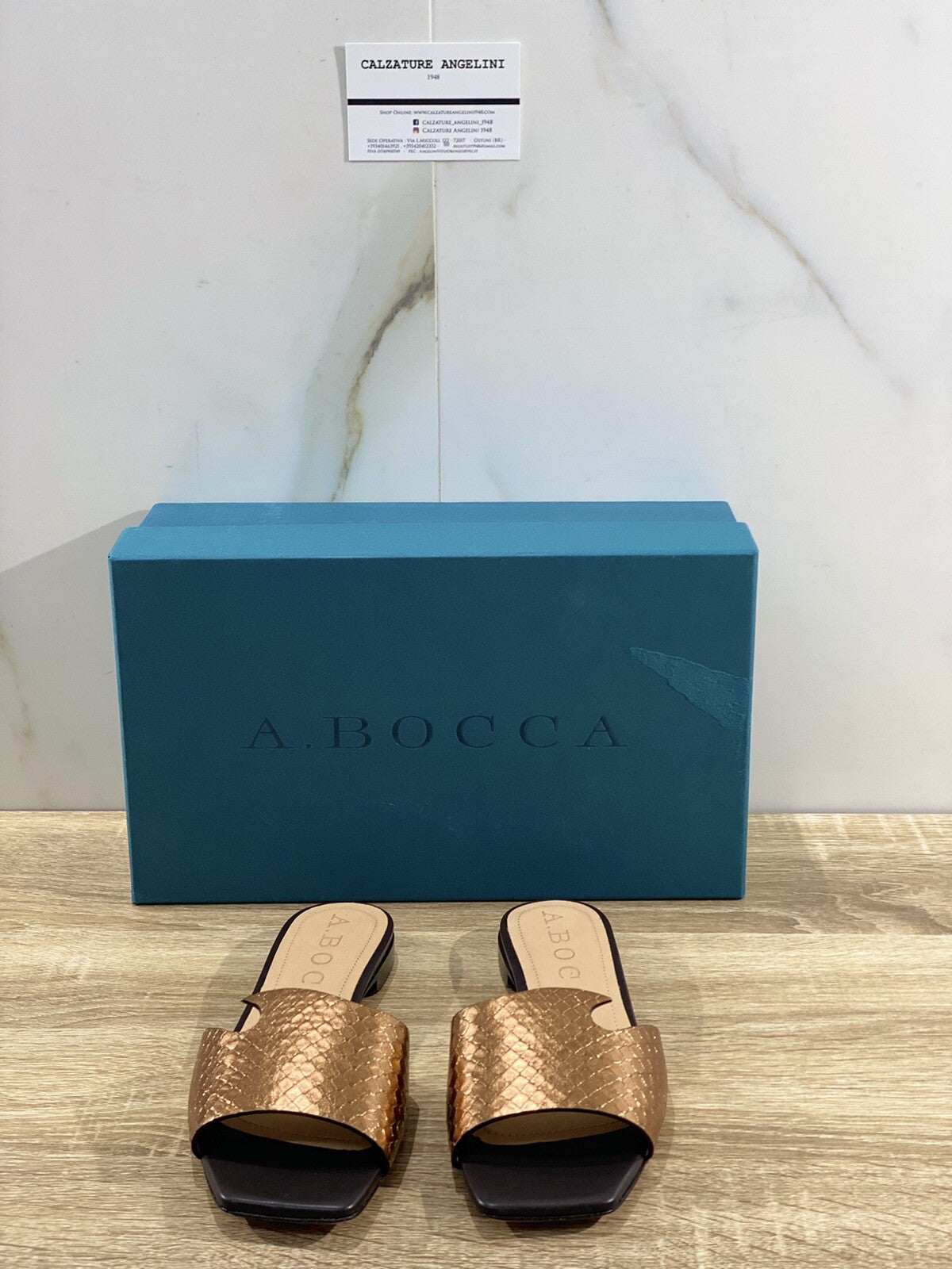 A.Bocca sandalo donna Pitone Rum luxury woman sandal A.Bocca 36