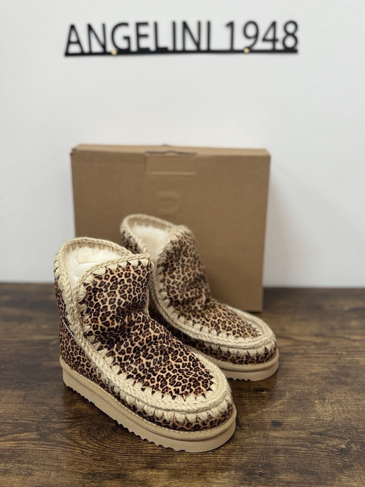 Mou Eskimo 18 Ponyskin Leopard Casual Mou Donna 38