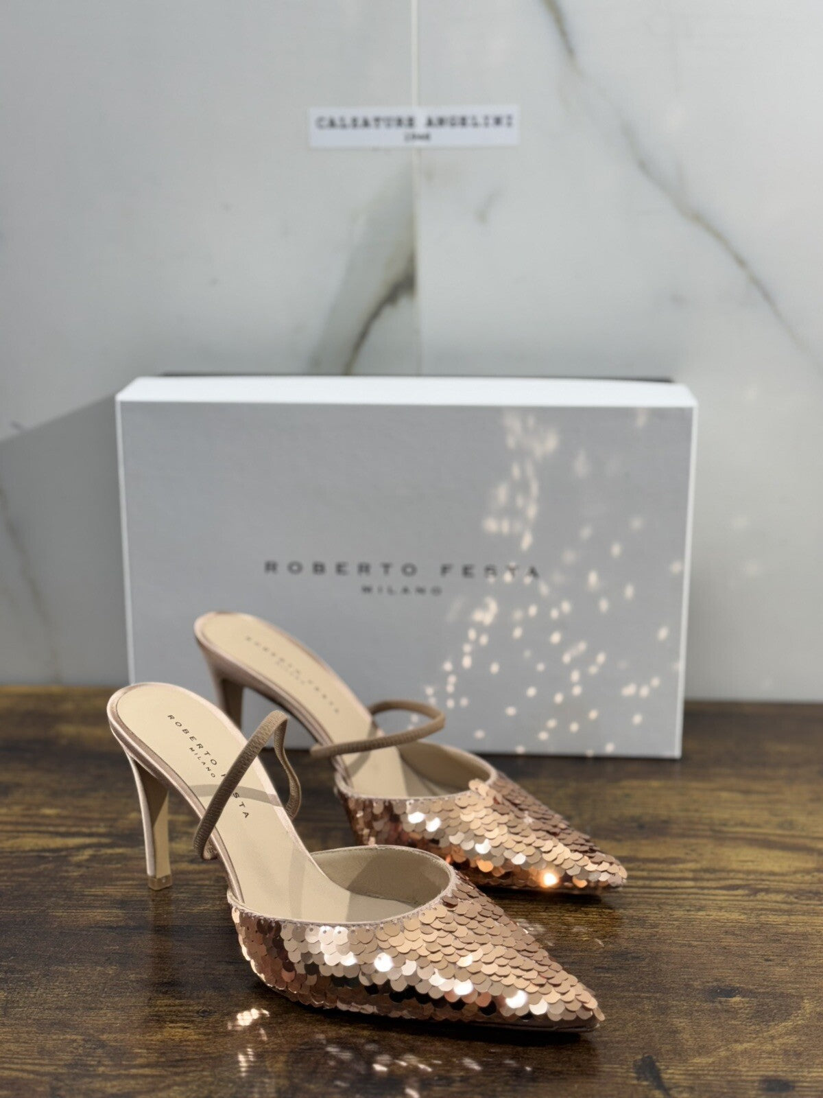 Roberto Festa Milano Scarpa Donna Podik Raso Vanilla Luxury Shoes 38