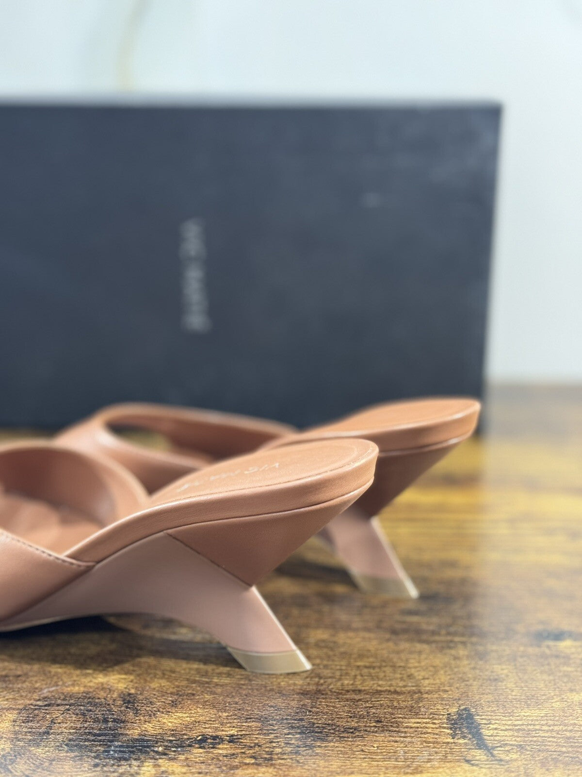 Vic Matie’ Sandalo Donna Travel Bonbon Pelle Cuoio Con Tacco 36