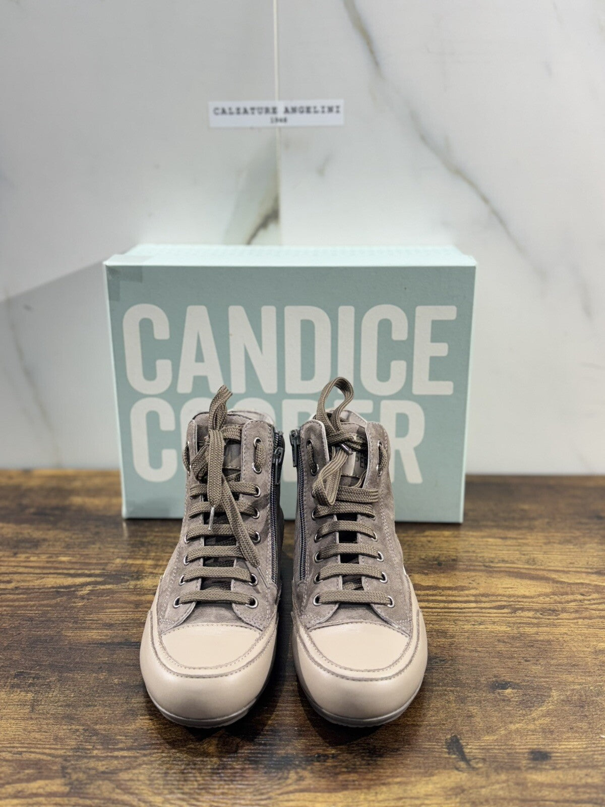Candide Cooper Sneaker Donna Taupe Casual Shoes 36