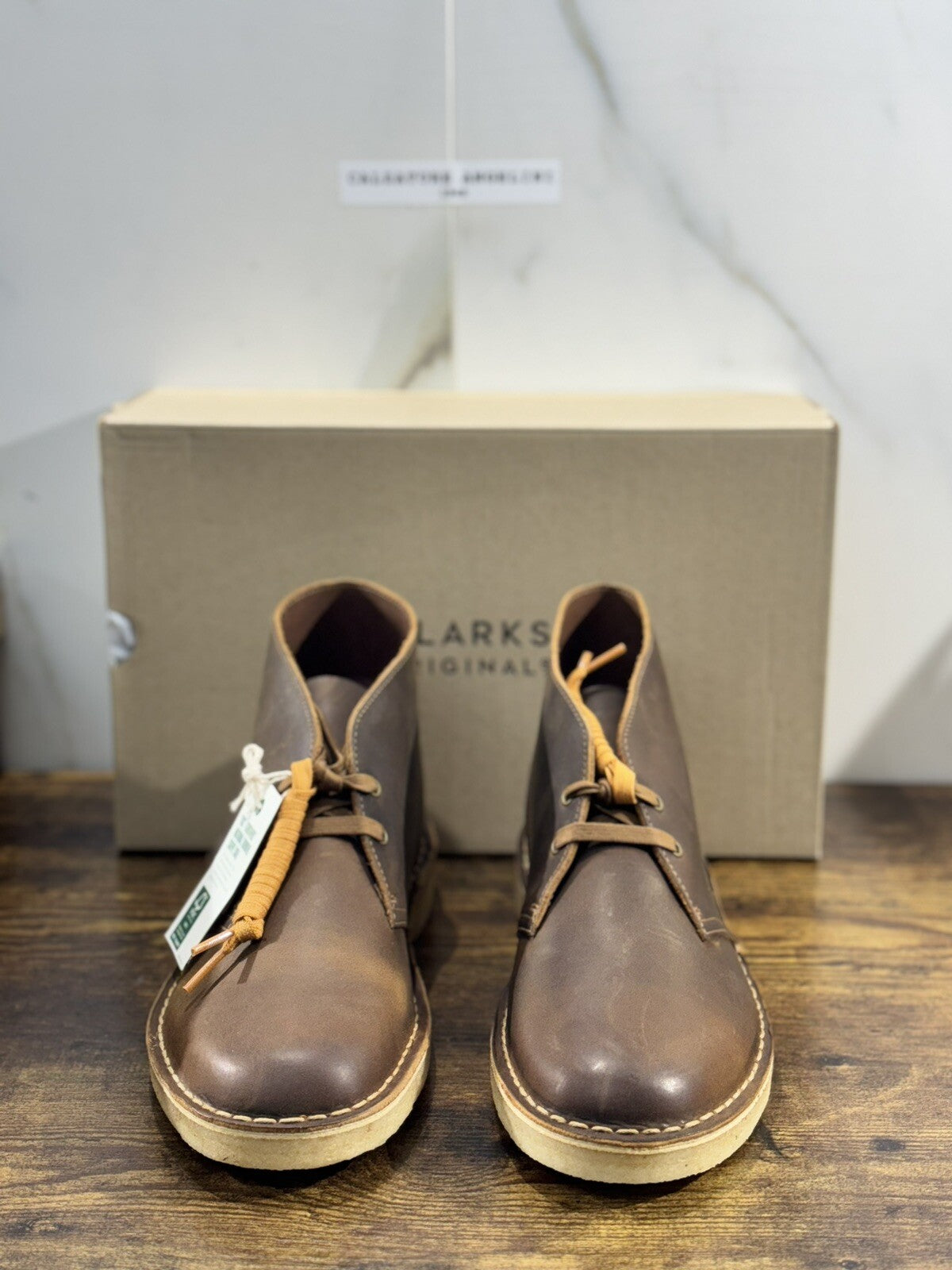 Clarks Desert Boot Scarpa Uomo Pelle Brown Icon Clarks Men Shoes 40