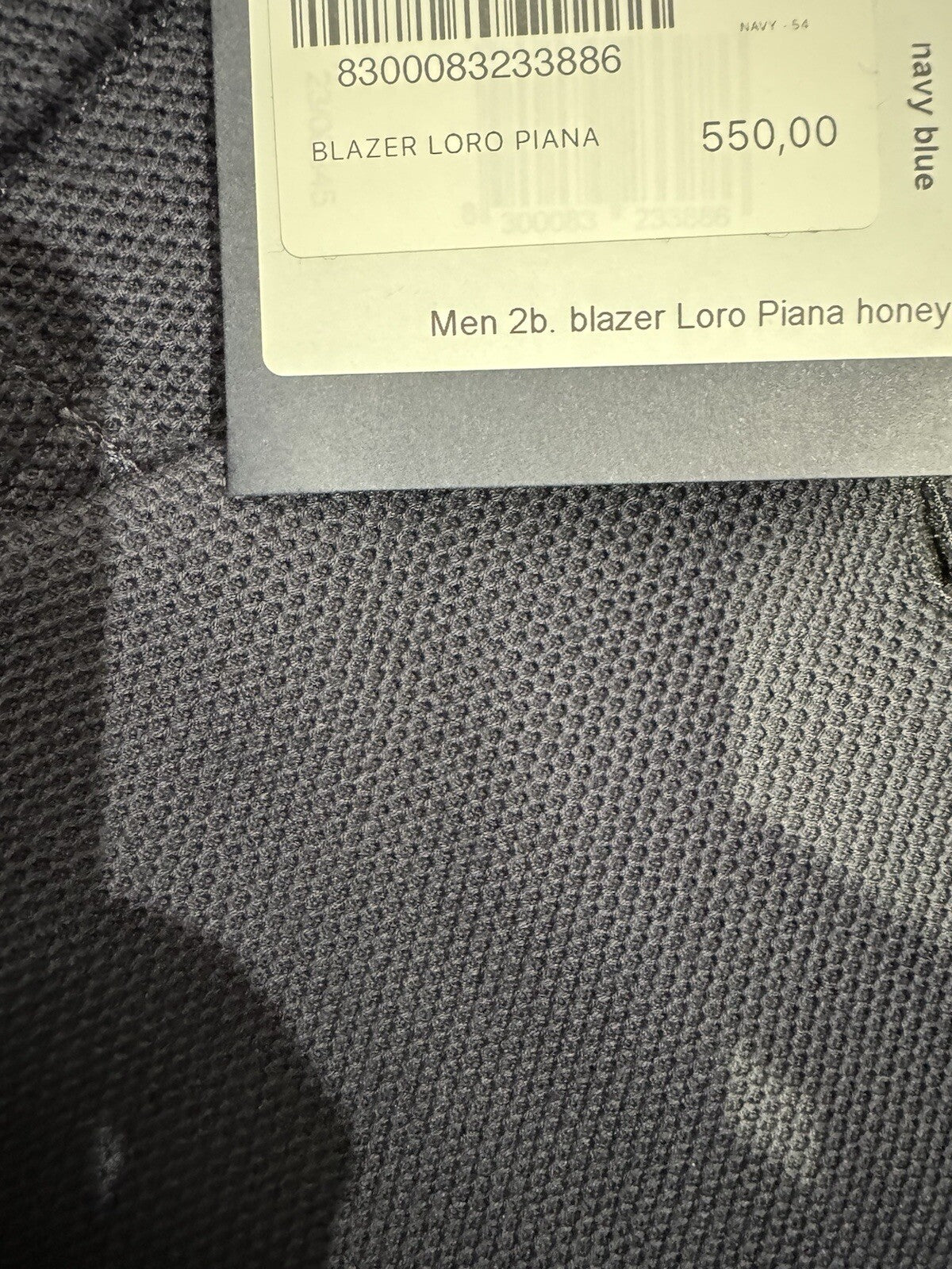 Harris Wharf London Giacca Uomo Loro Piana Cotone Luxury Men Jacket 52