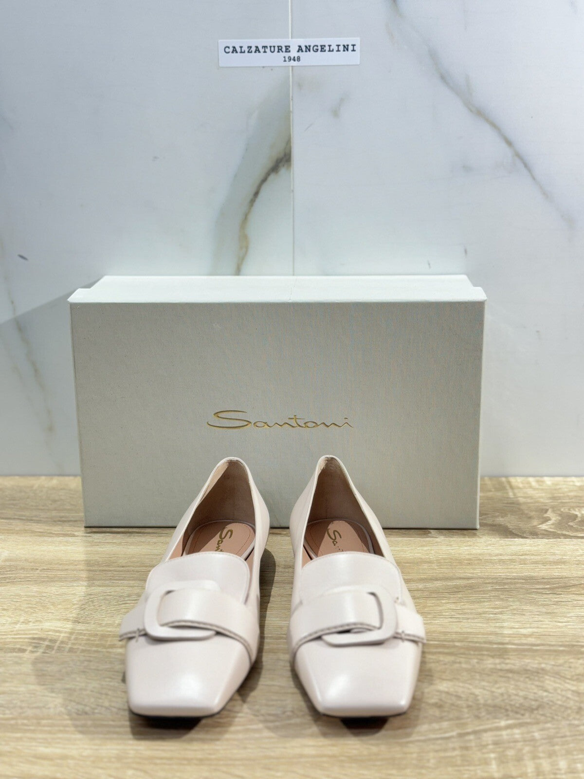Santoni Ballerina Donna Pelle Avorio Luxury Woman Santoni 39