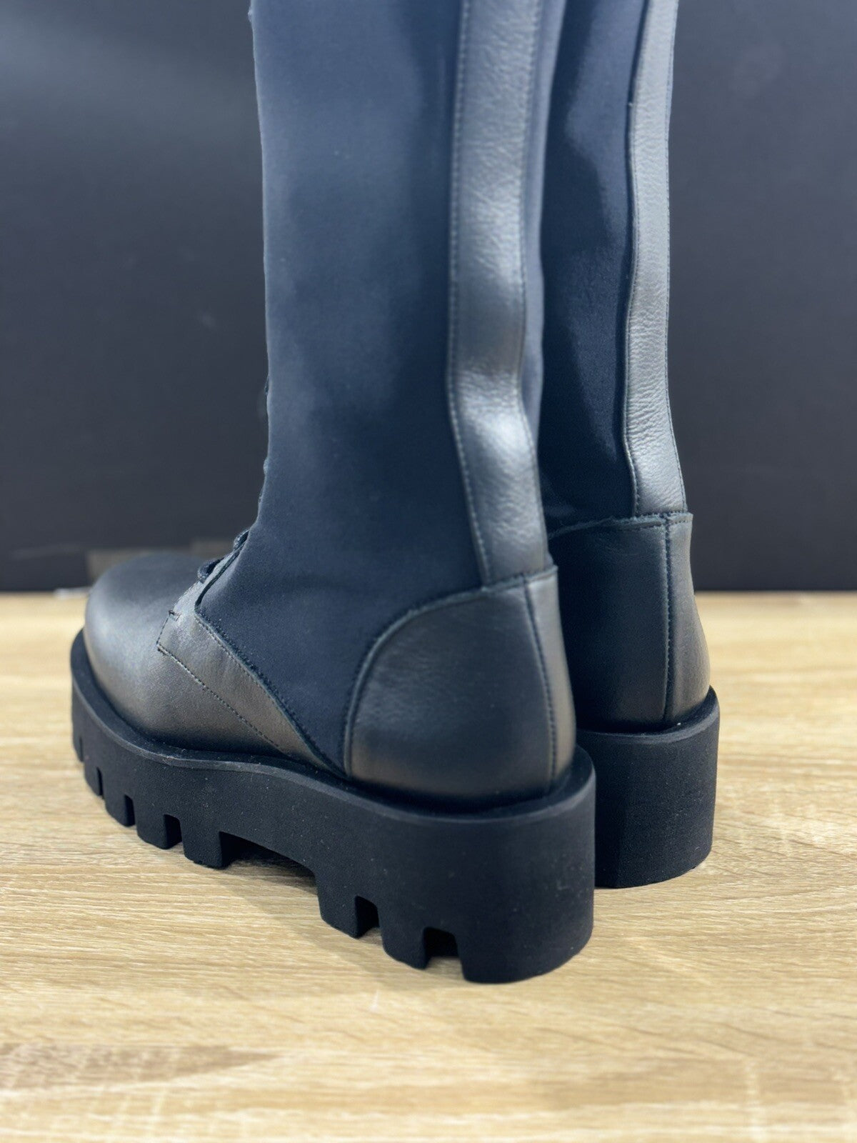 Paloma Barcelo’ Anfibio Donna Agneta Pelle Nero Casual Boot Paloma Barcelo’ 39