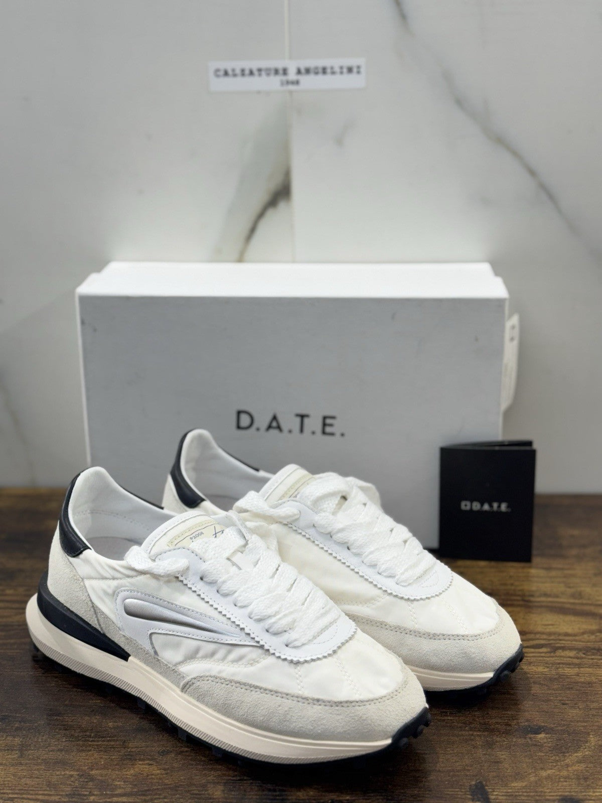 D.A.T.E Athleta Sneaker Bianca Causal Scarpa Donna 40