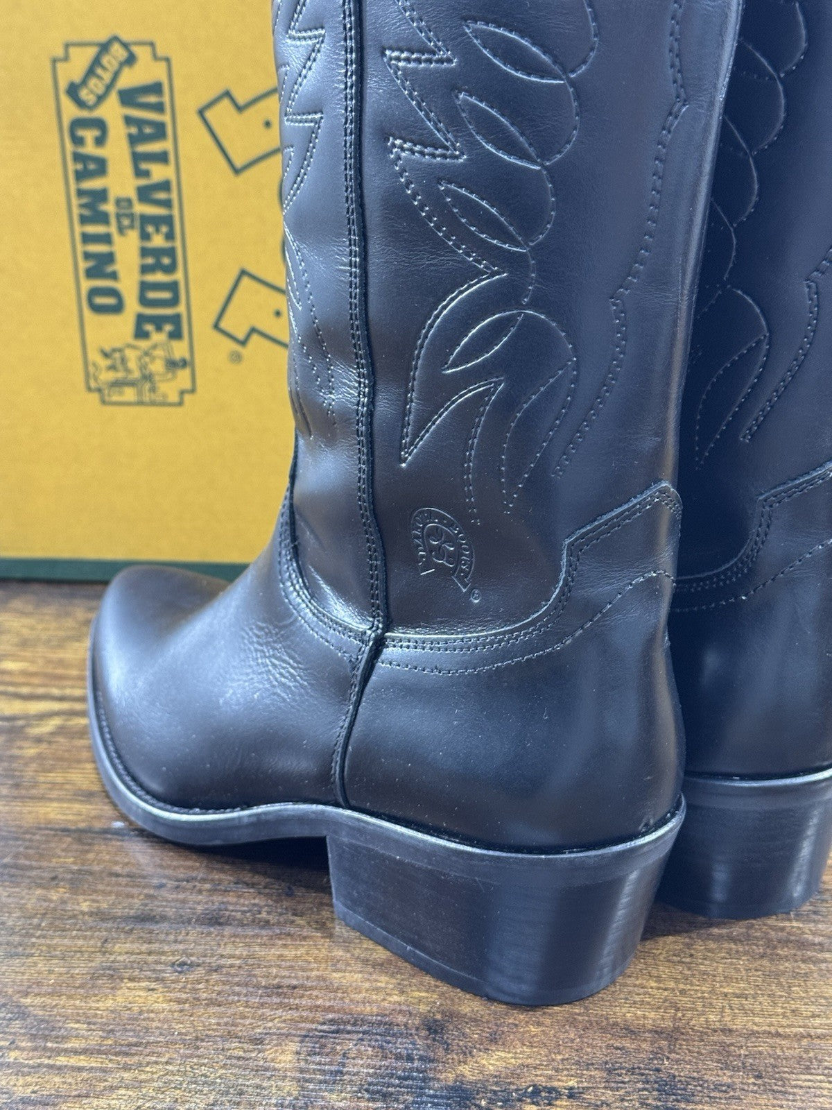 Dakota Boots Stivale Texano Donna Pelle Nero Top Quality 39