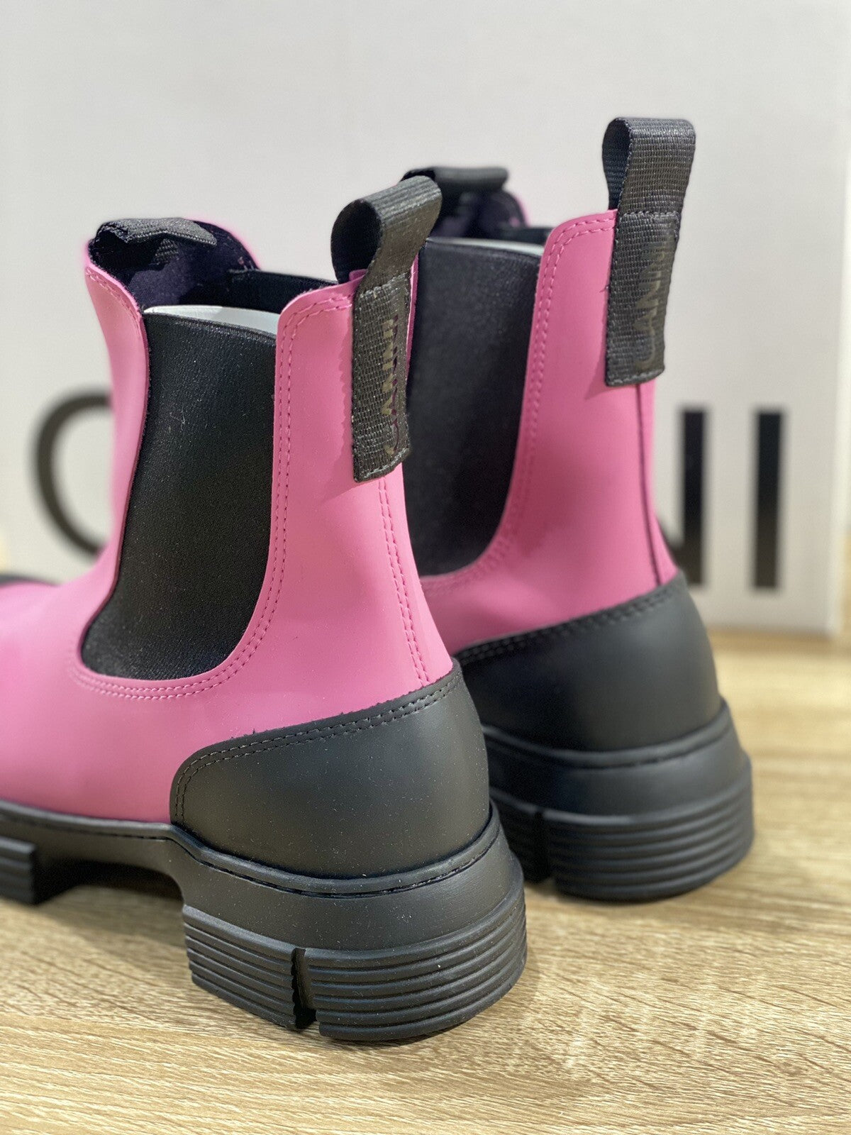 Gannì Combat Boot Donna S1553 Pink Gum Boot Woman 37