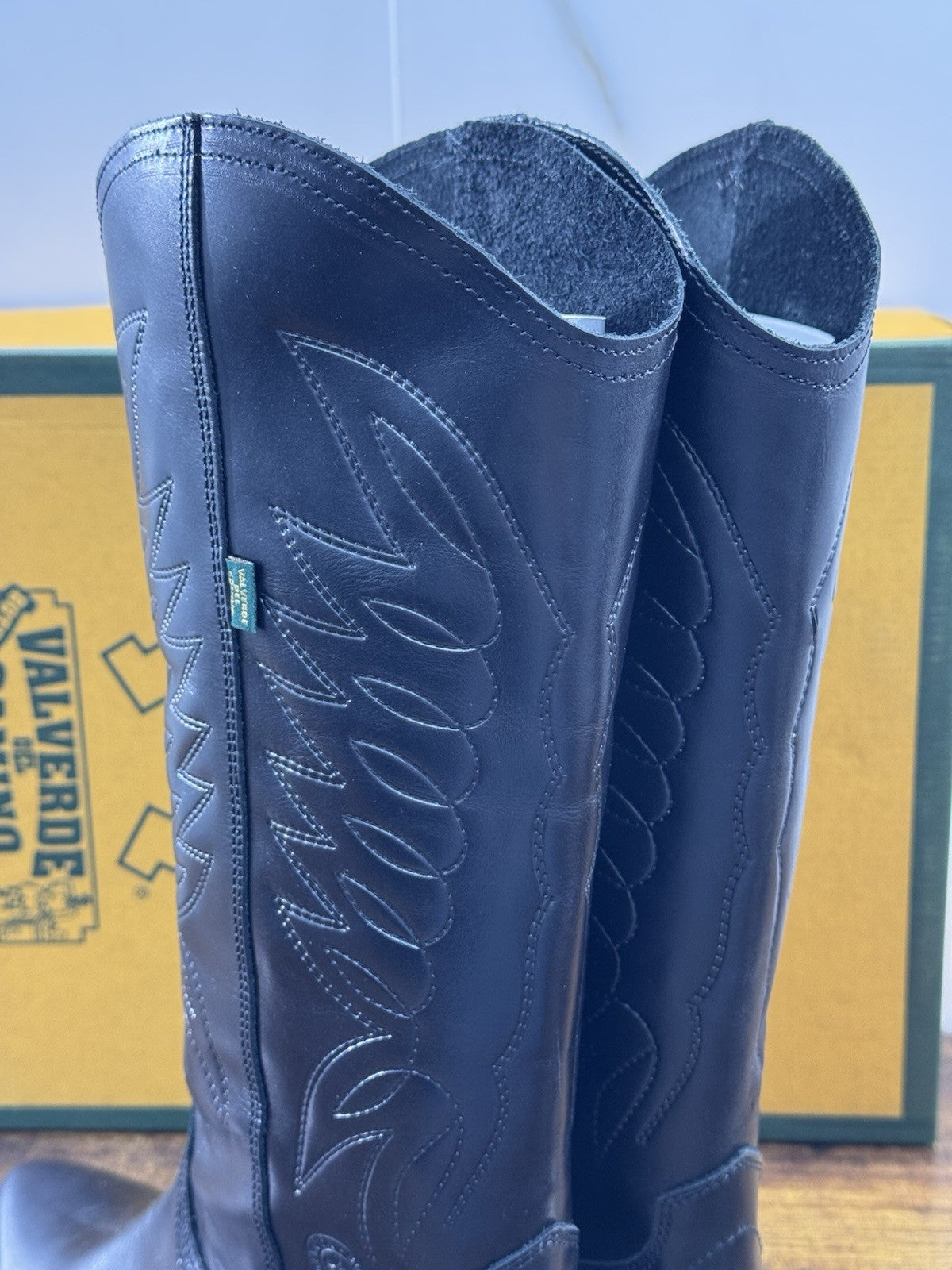 Dakota Boots Stivale Texano Donna Pelle Nero Top Quality 39