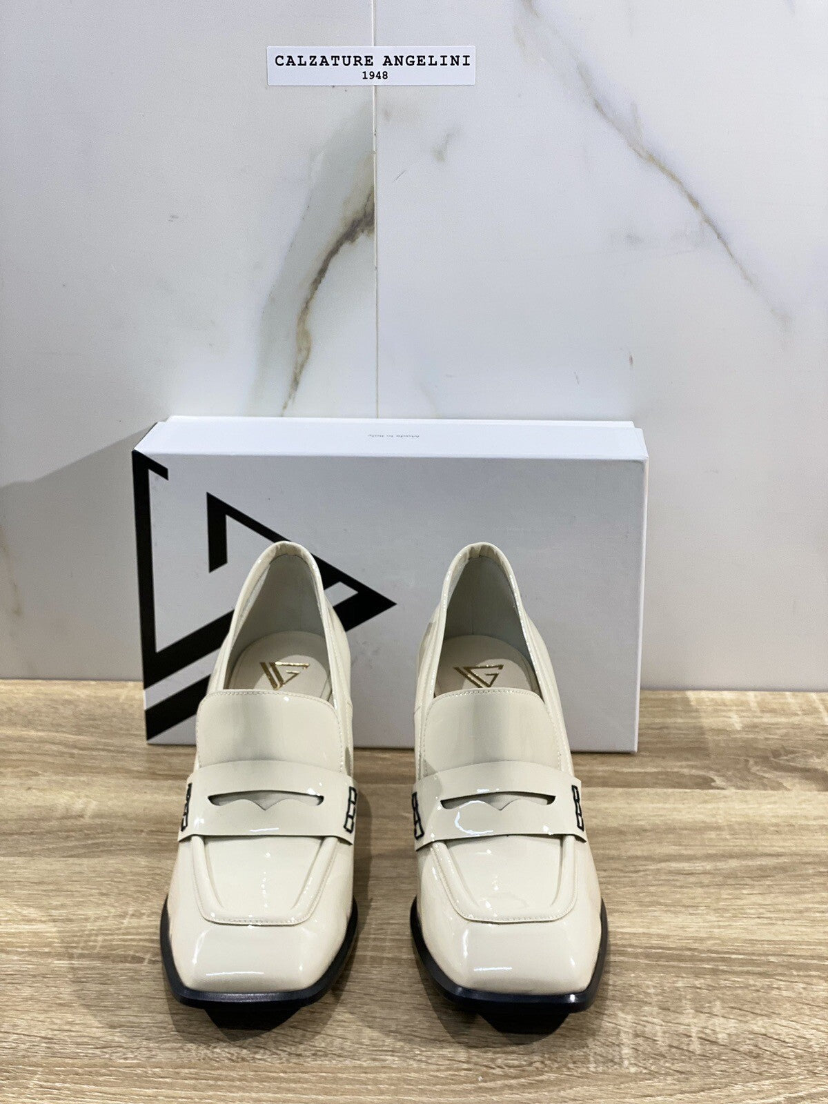 Giampaolo Viozzi Mocassino Donna Gesso Luxury Woman Sandal 40
