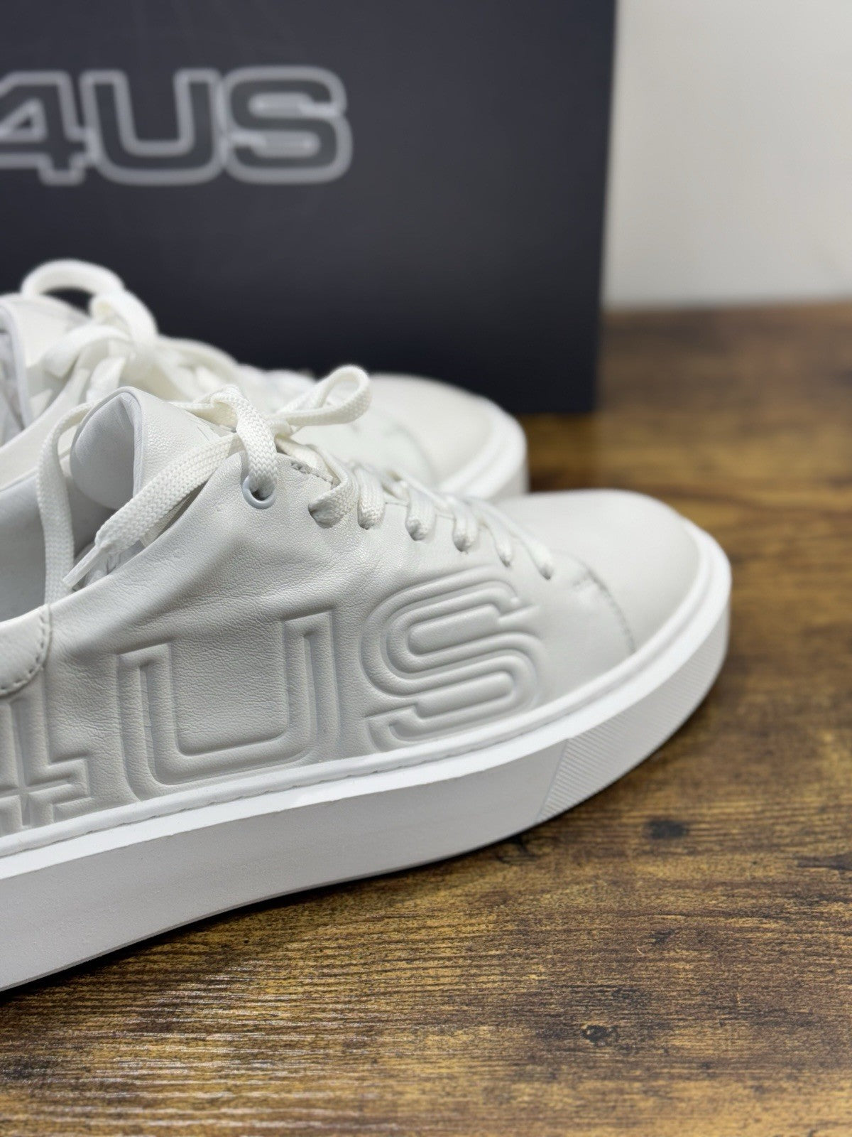 Paciotti 4US Sneaker Uomo Pelle Bianca Casual 43