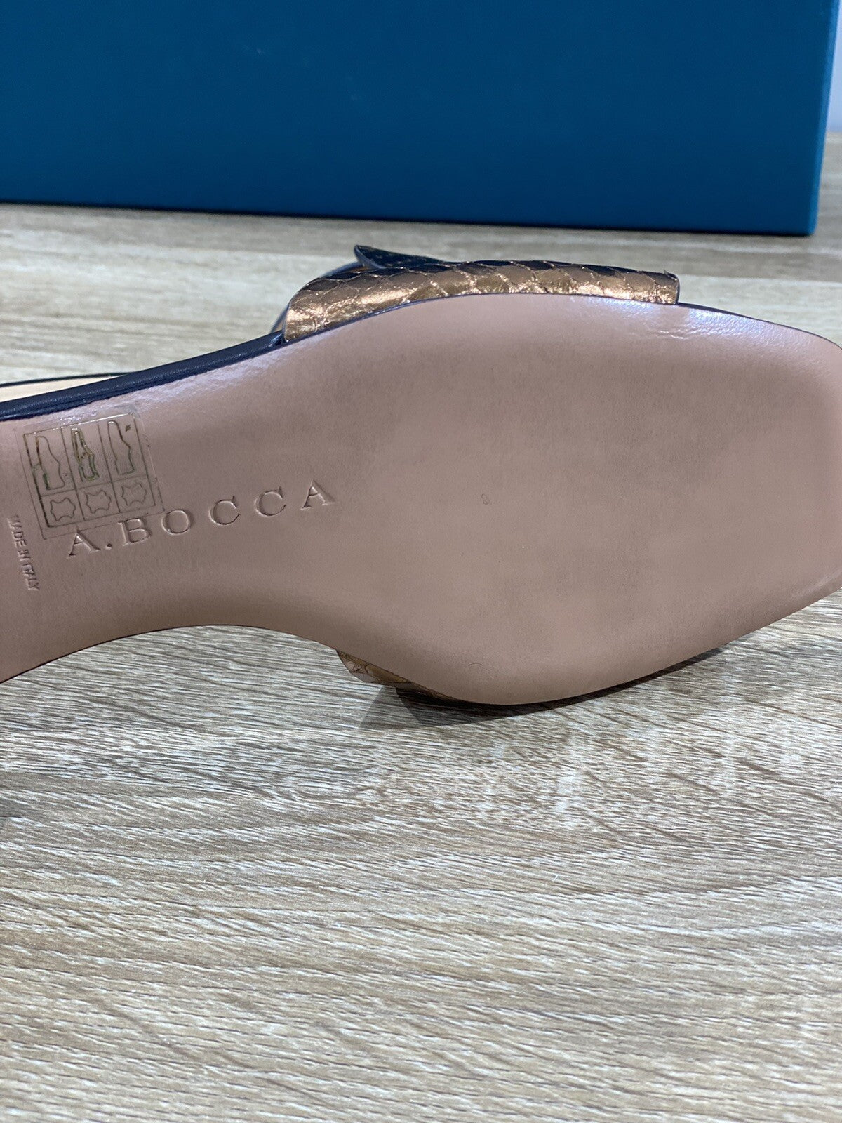 A.Bocca sandalo donna Pitone Rum luxury woman sandal A.Bocca 36