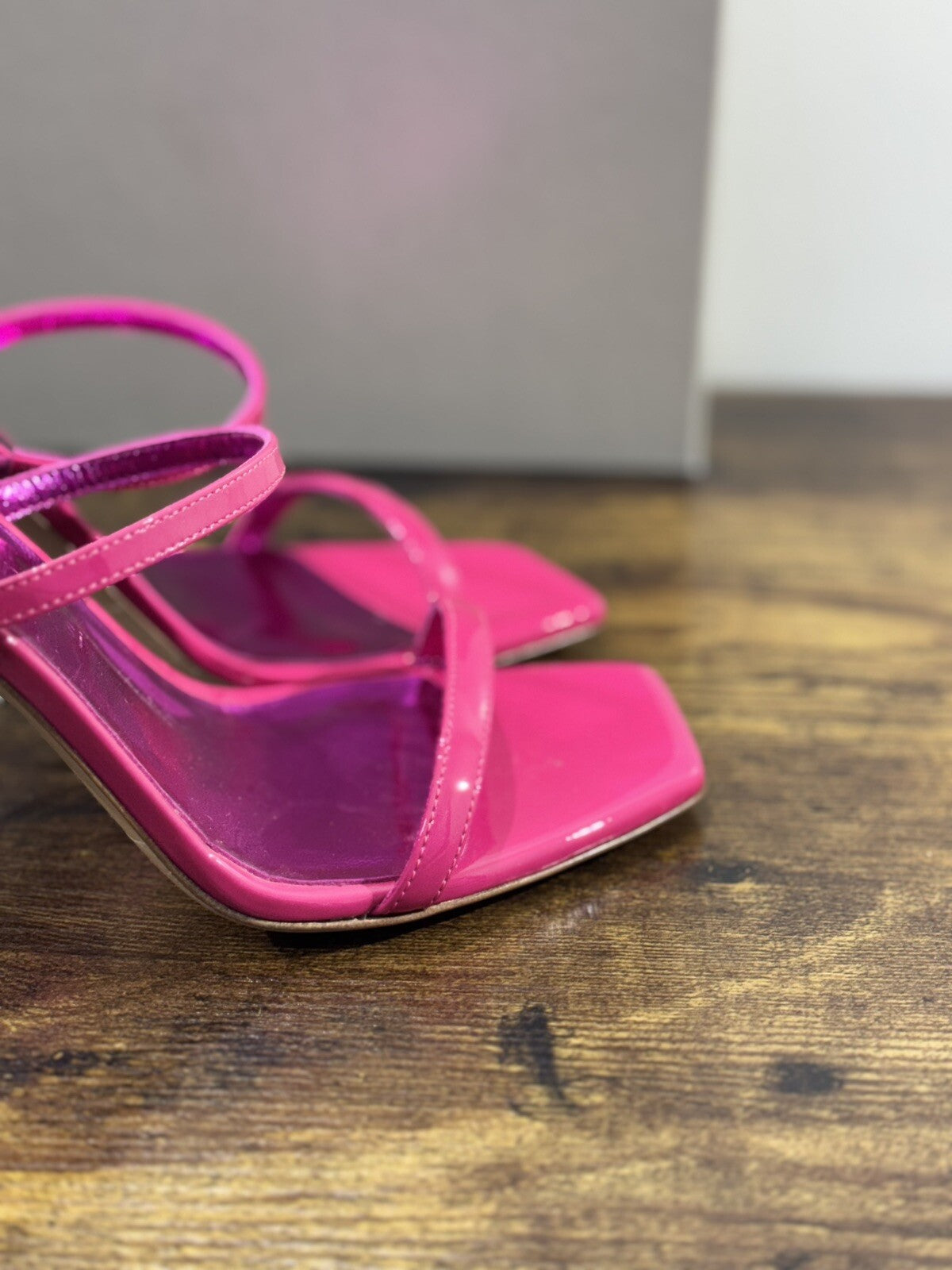 Sergio Levantesi Sandalo Donna Telen Fuxia Luxury Woman Sandal 41