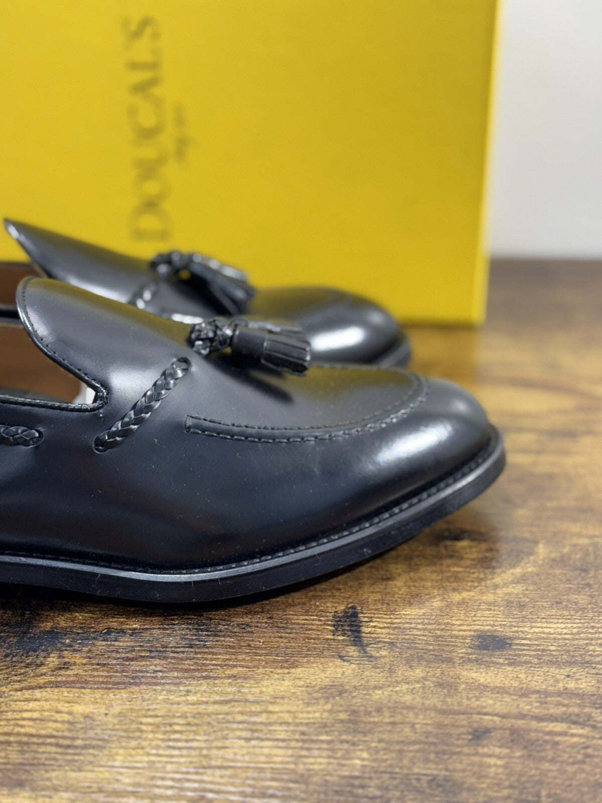 Doucal’s Scarpa Uomo Mocassino Nappine Nero Luxury Men Doucal’s Shoes 40
