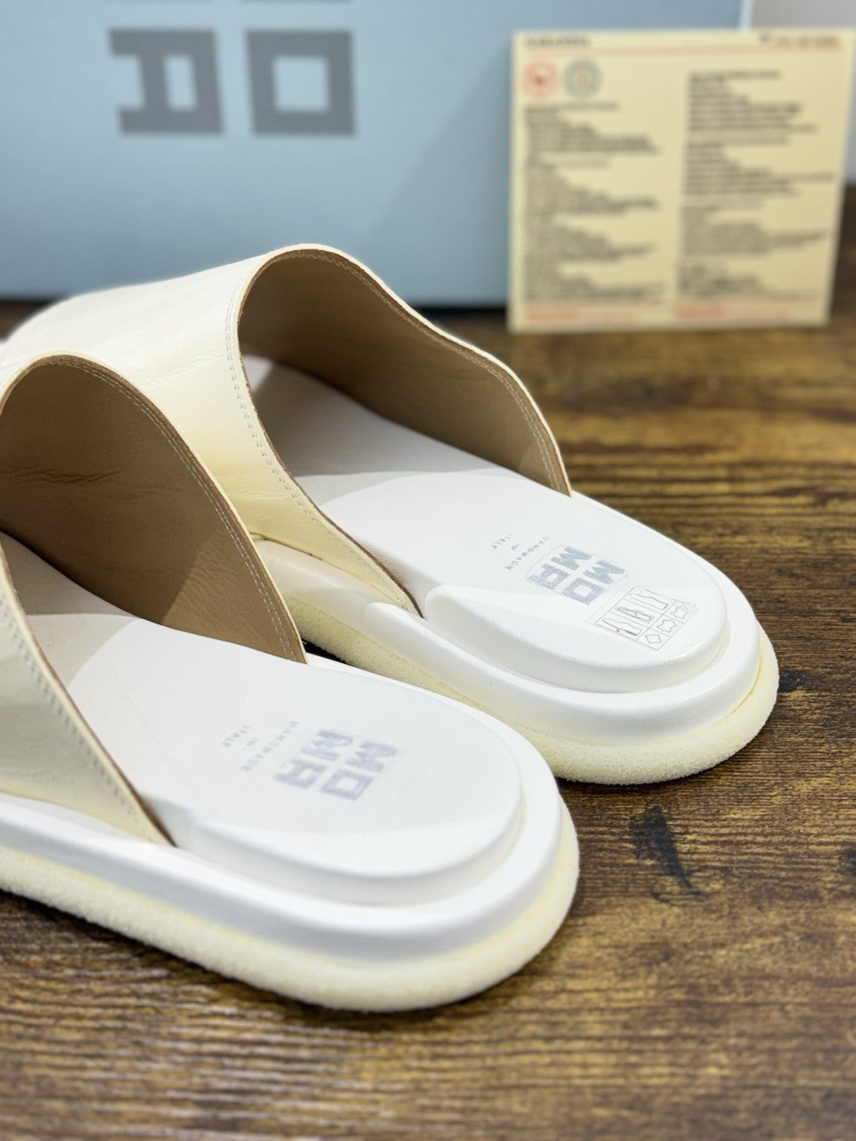 Moma Sandalo Pelle Bianco Luxury Handmade Moma Donna 39