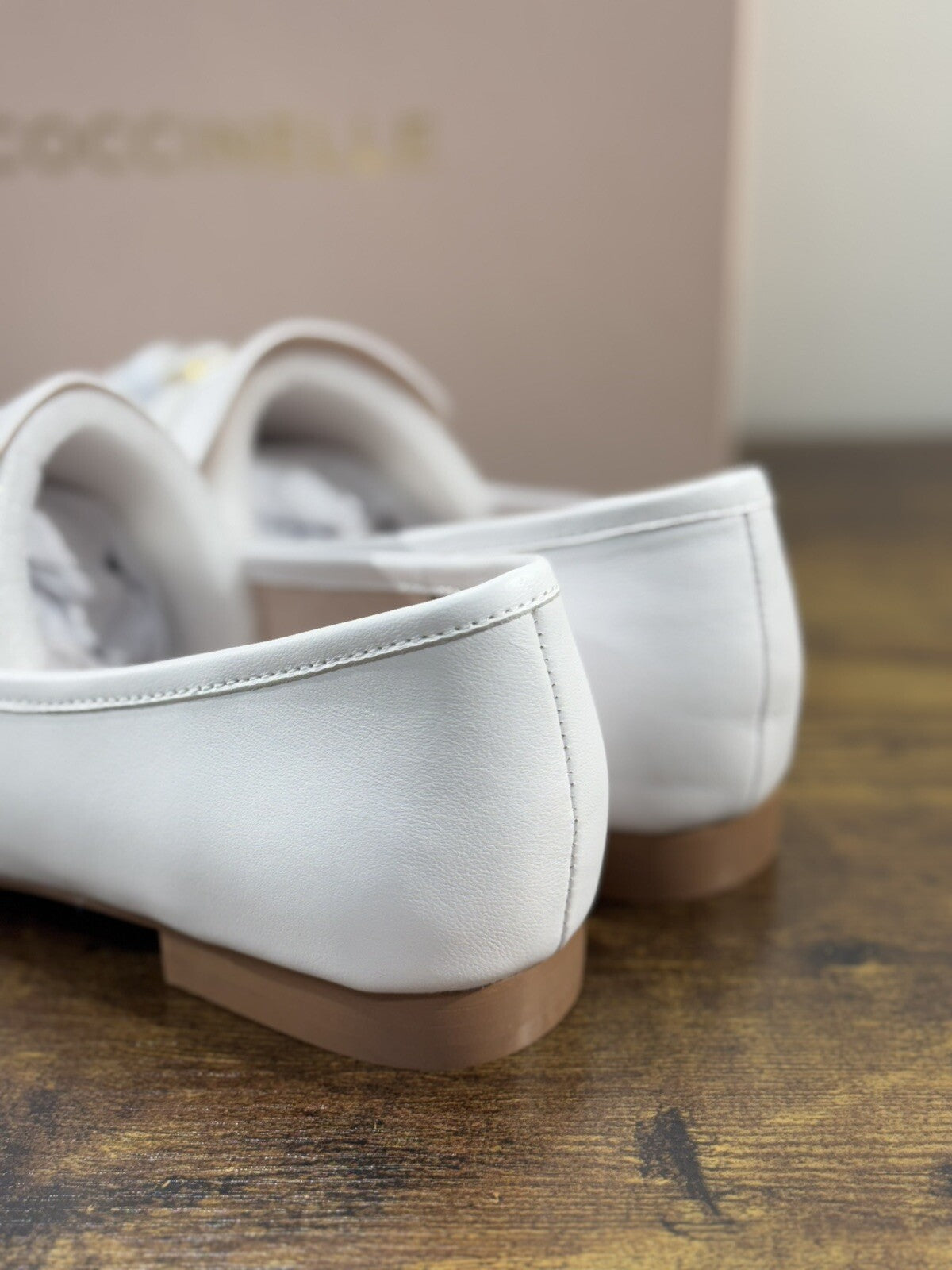 Coccinelle Mocassino Donna Pelle White Luxury Coccinelle Woman Casual 39
