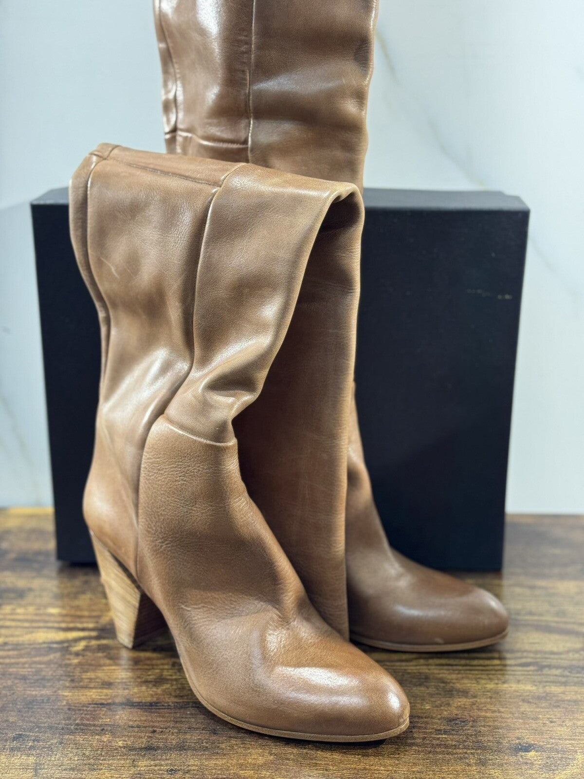 Strategia Stivale Donna Pelle Safari Luxury Woman Boot Strategia 40