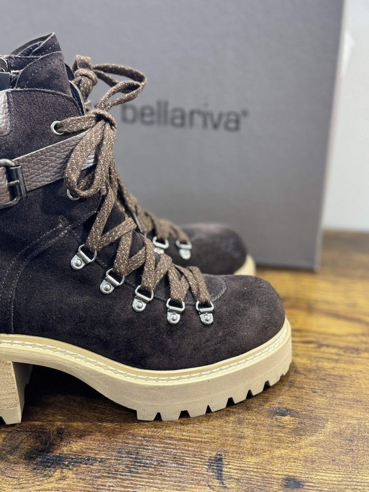 Laura Bellariva Stivaletto Donna Suede T Moro Pedula Boot Woman 39