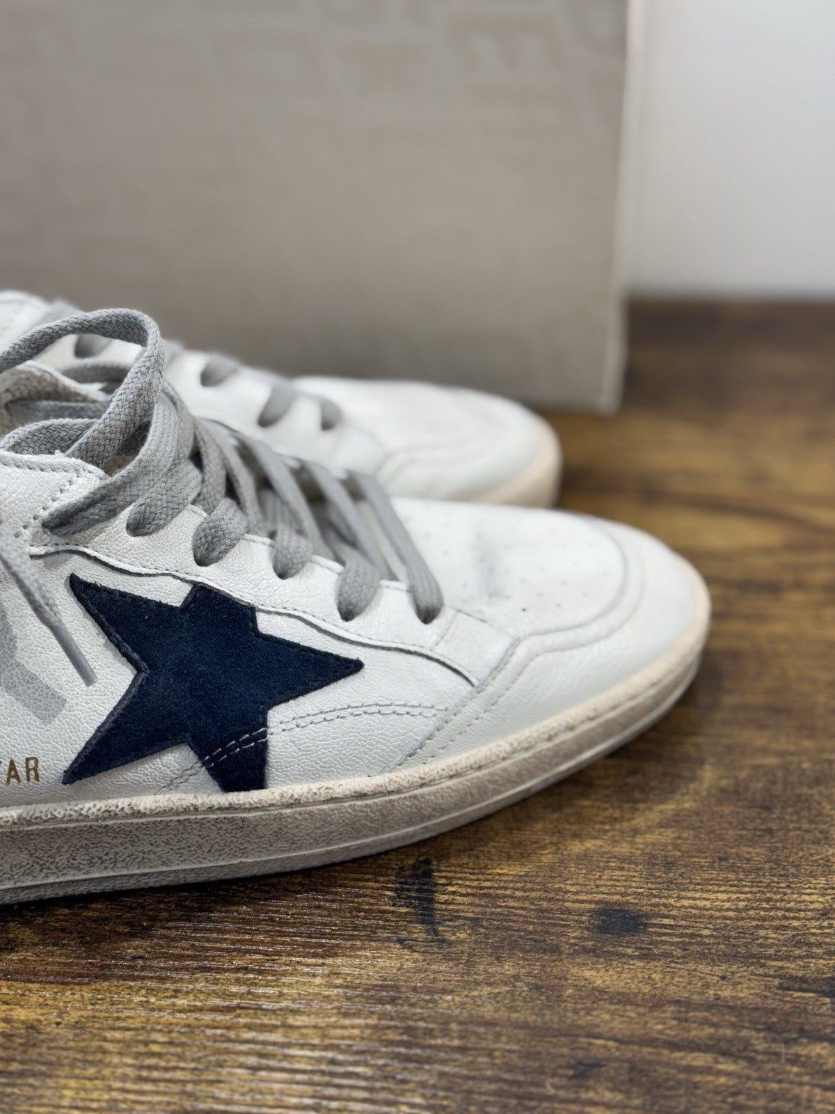 Golden Goose Ball Star Sneaker Uomo White Blue Ice Luxury Casual Golden Goose 45