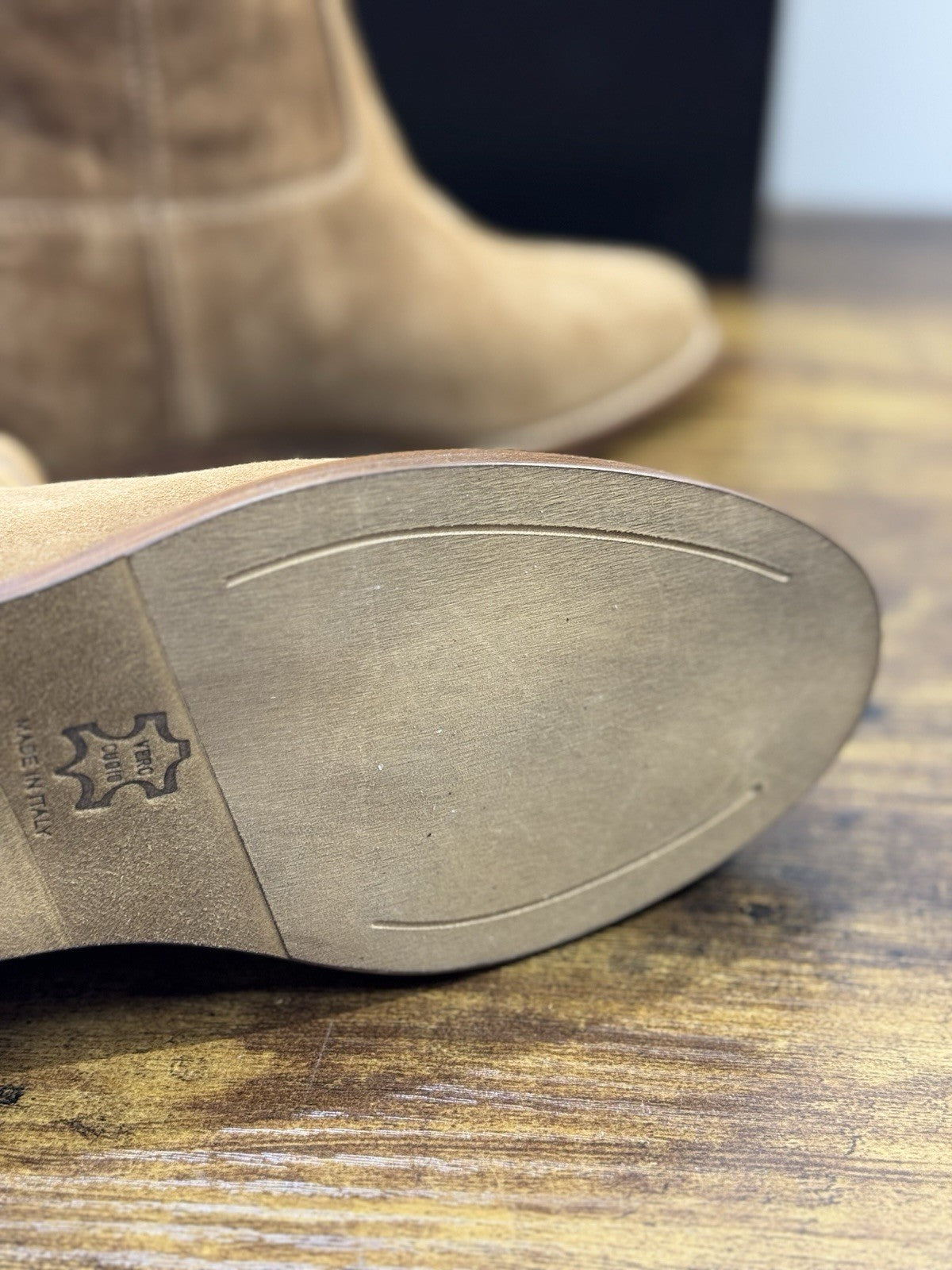 Via Roma 15 Stivaletto Pelle Suede Martora Via Roma Donna 36