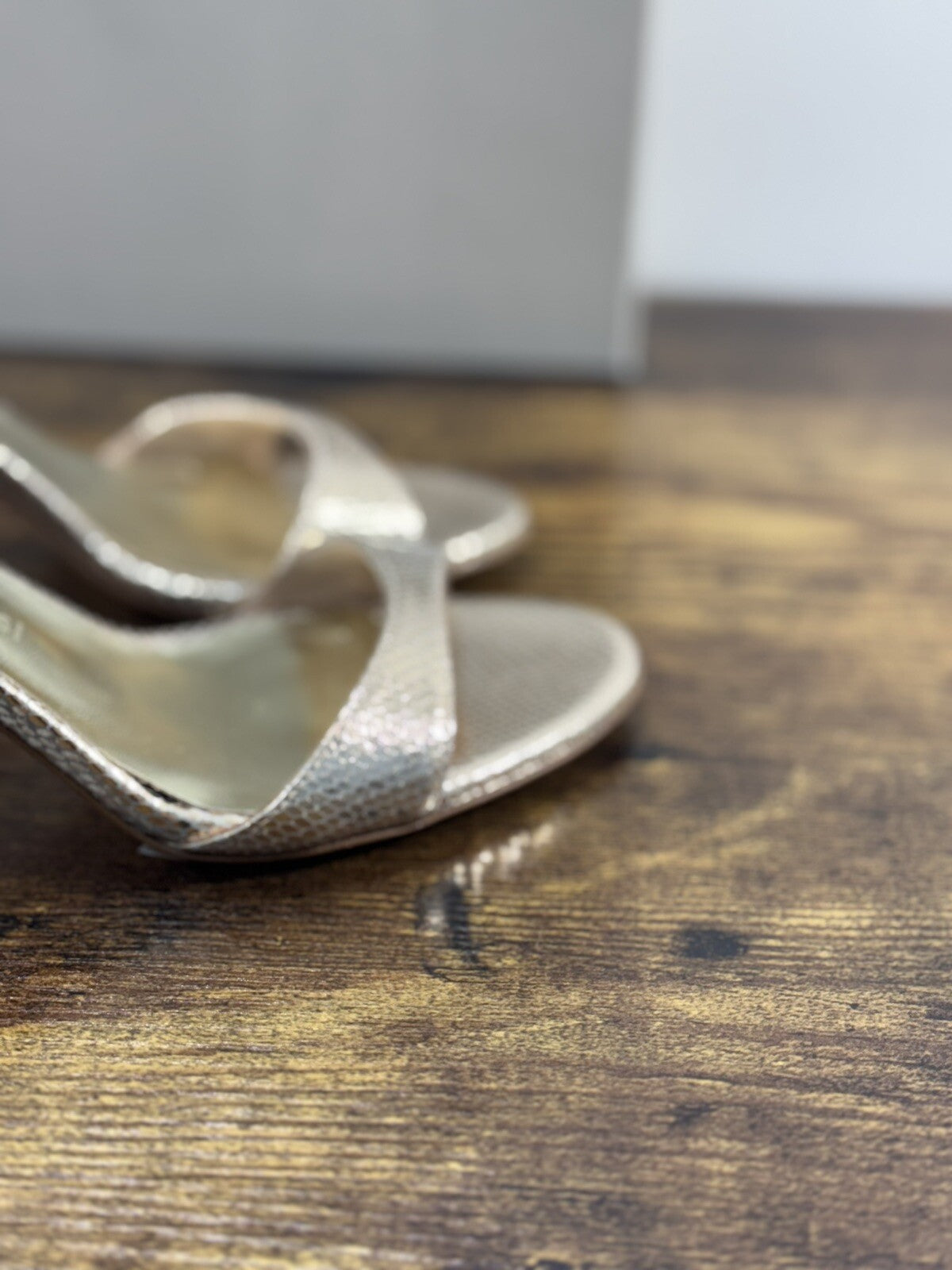 Sergio Levantesi Sandalo Donna Ghops Platino Luxury Woman Sandal 37