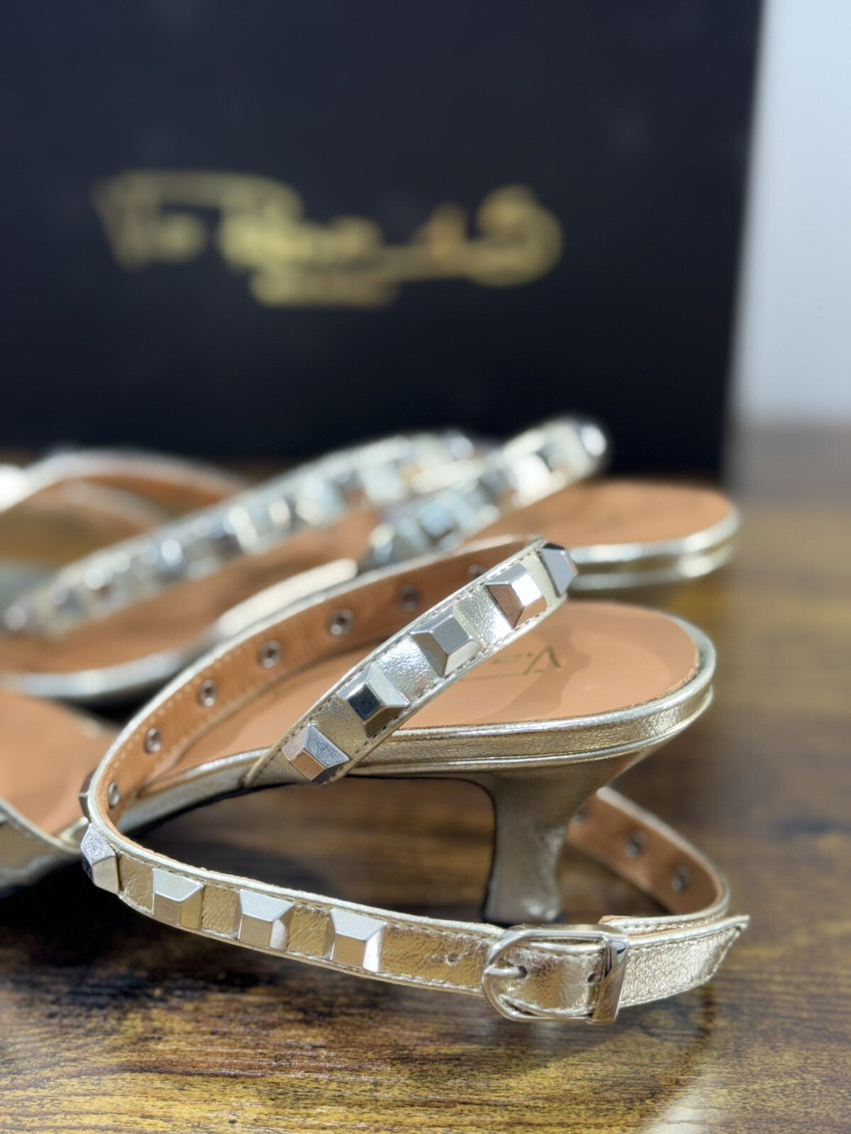 Via Roma 15 Sandalo Donna Nappa Platino Casual Woman Sandal 39