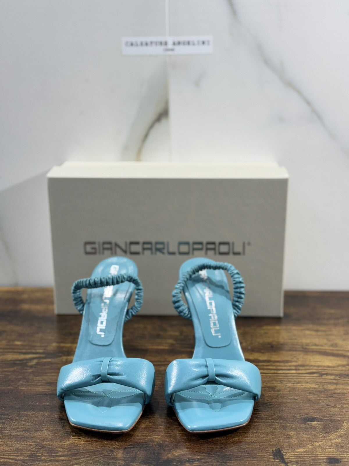 Giancarlo Paoli Sandalo Donna Pelle Tiffany Super Soft Made In Italy 37
