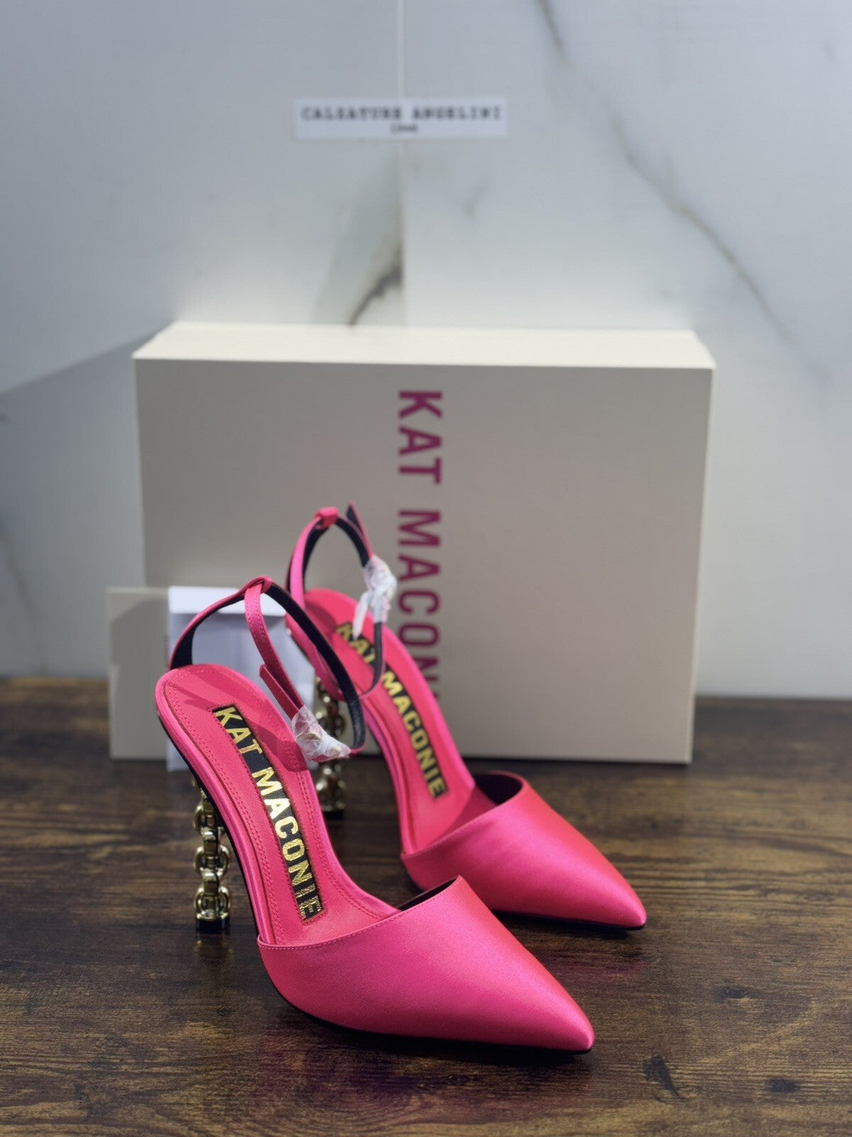 Kat Maconie Sandalo Donna Jojo Tacco Oro Casual Kat Maconie Sandal Rosa 38