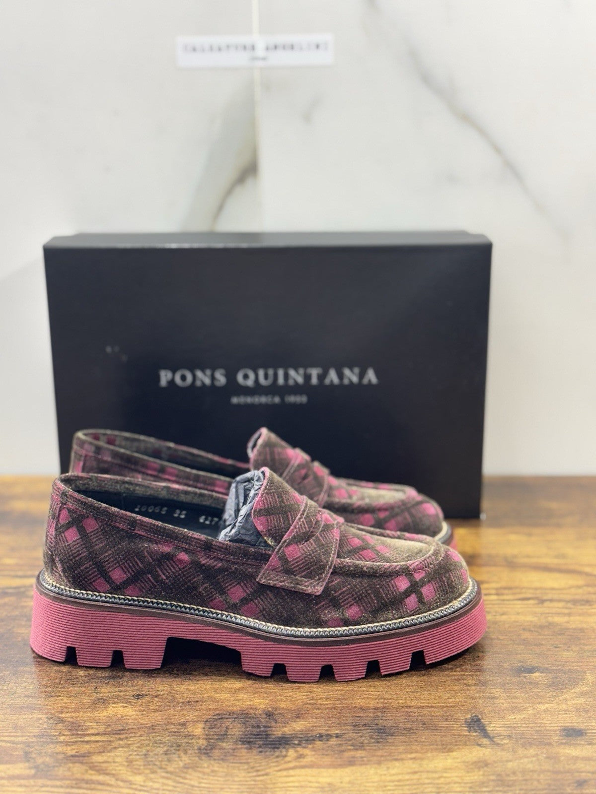 Pons Quintana Mocassino Donna Prugna Casual Woman 35