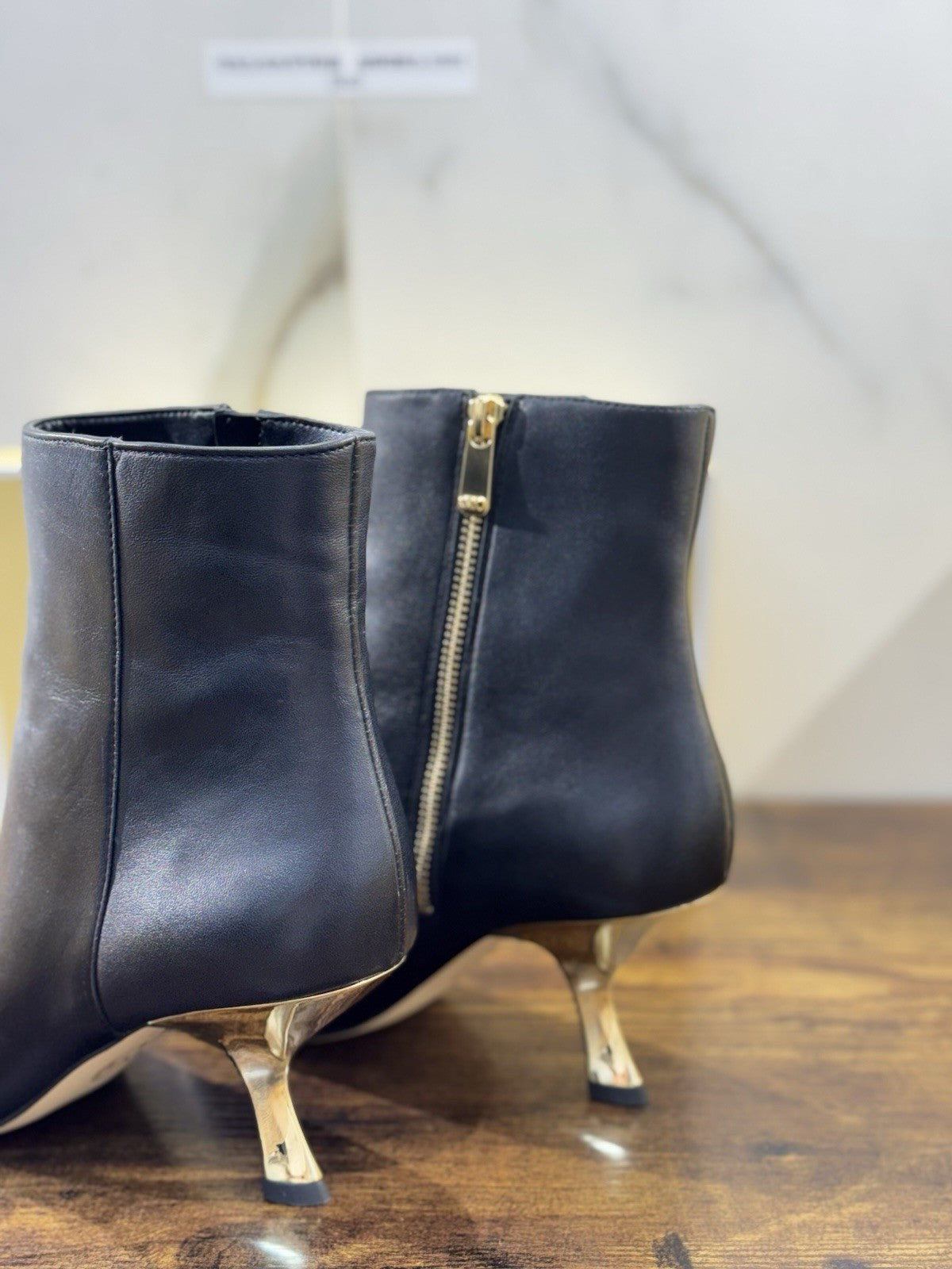 Michael Kors Stivaletto donna Luna bootie pelle Nero casual 39