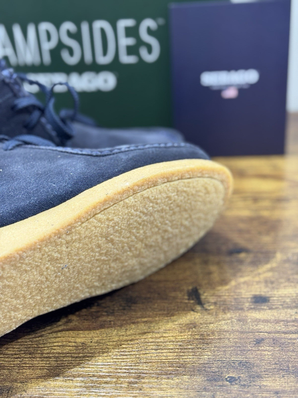 Sebago Koala Mid Pelle Suede Blu Scarpa Uomo Icon Sebago 42