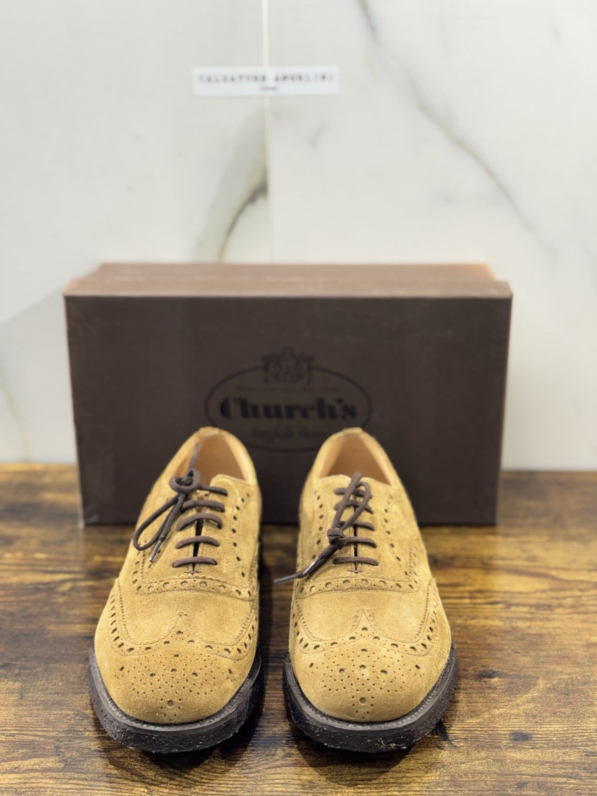 Church’s Fairfield Brogue Uomo Suede Maracca Icon Church’s Men Shoes 41
