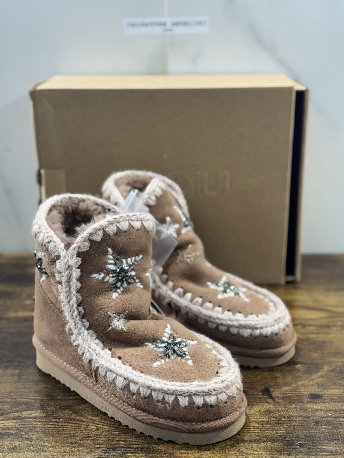 Mou eskimo Wool Stars Casual Mou Woman Boot Stelle 37
