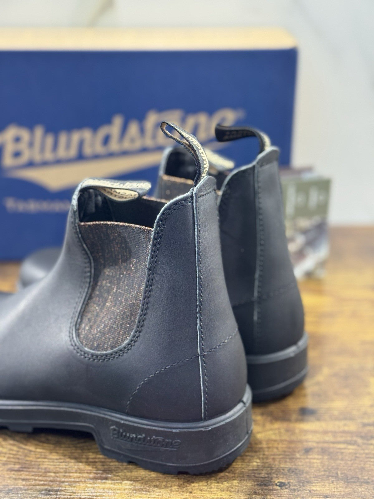 Blundstone Donna Chelsea Boot Pelle Nero 1924 Casual 40