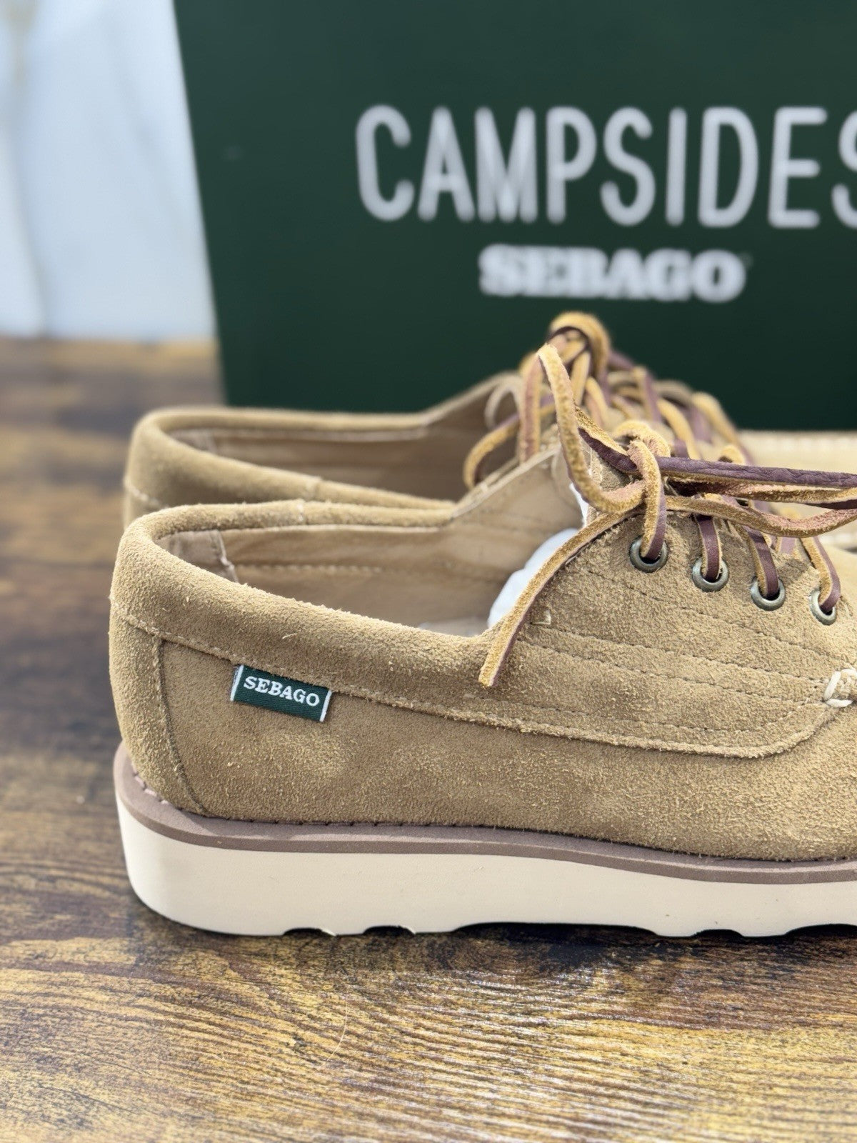 Sebago Askookfield Suede Beige Scarpa Uomo Icon Sebago 45
