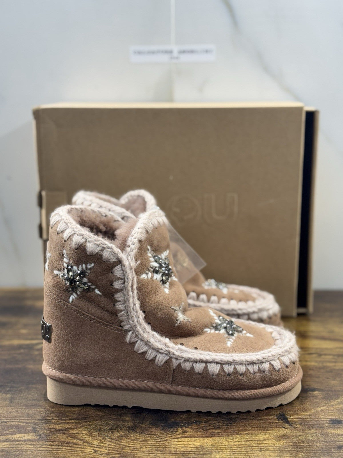 Mou eskimo Wool Stars Casual Mou Woman Boot Stelle 37