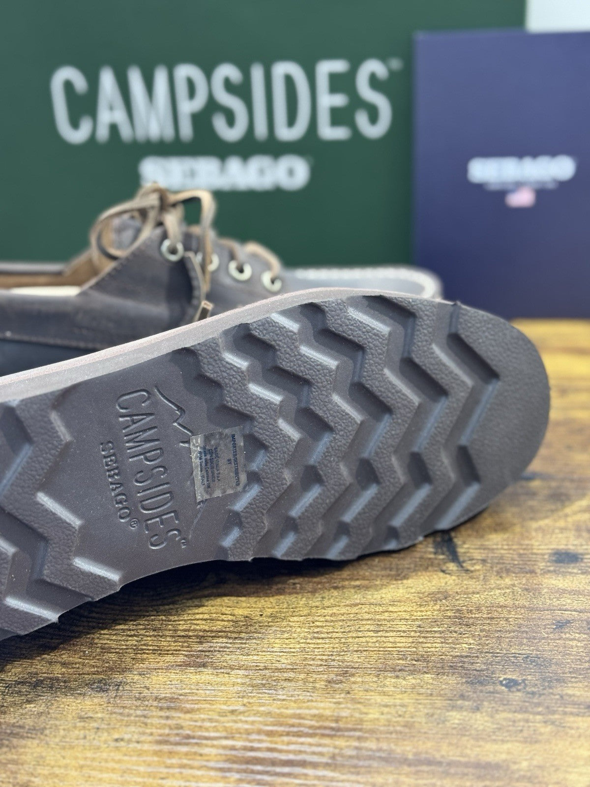 Sebago Askookfield Pelle Dark Brown Scarpa Uomo Icon Sebago 40