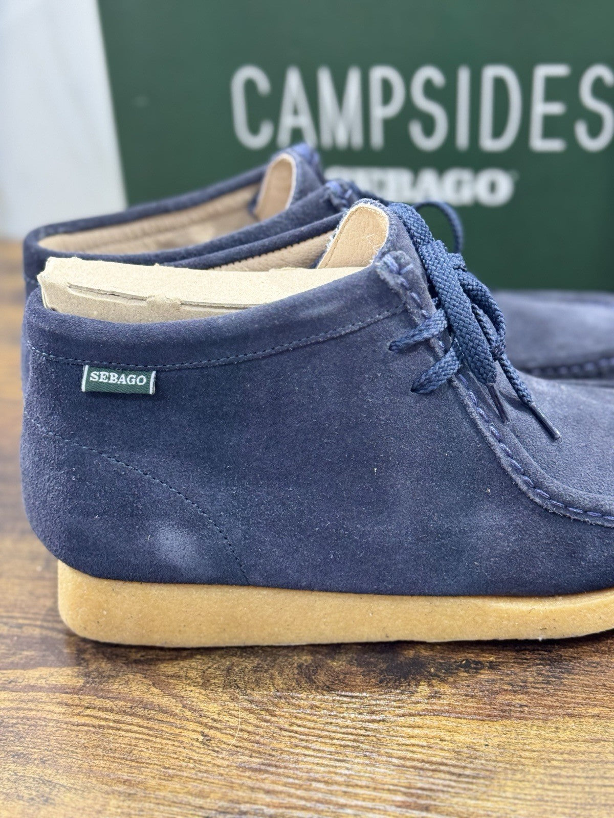 Sebago Koala Mid Pelle Suede Blu Scarpa Uomo Icon Sebago 42