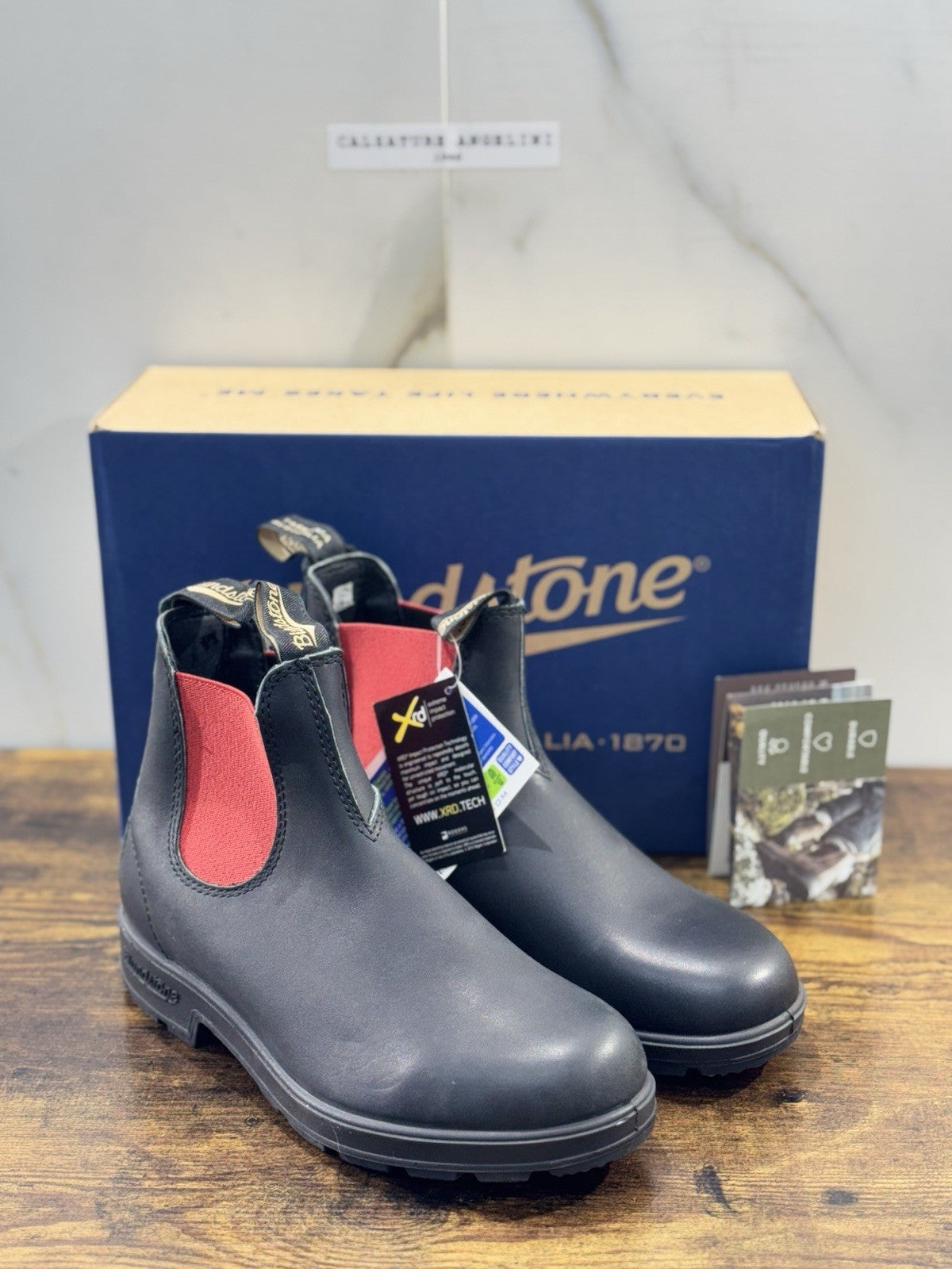 Blundstone Donna Chelsea Boot Pelle Nero 508 Casual 36