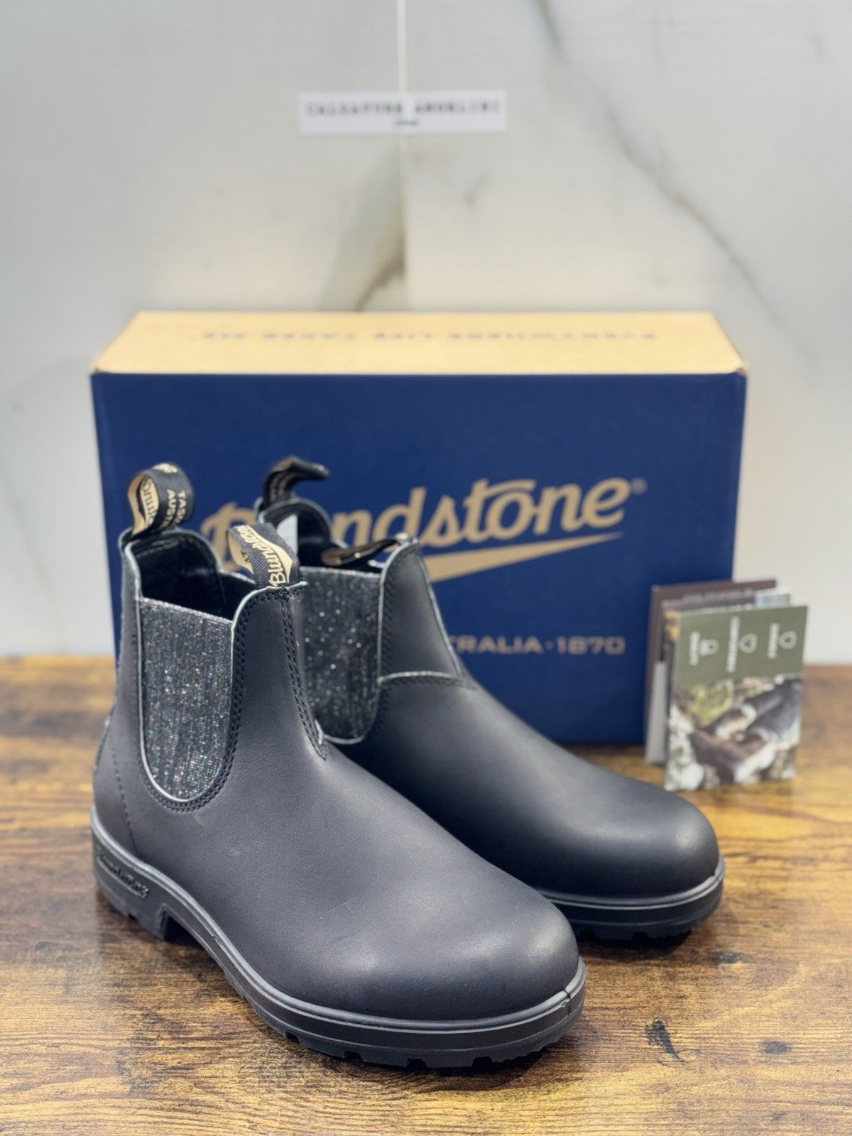 Blundstone Donna Chelsea Boot Pelle Nero 2032 Casual 36