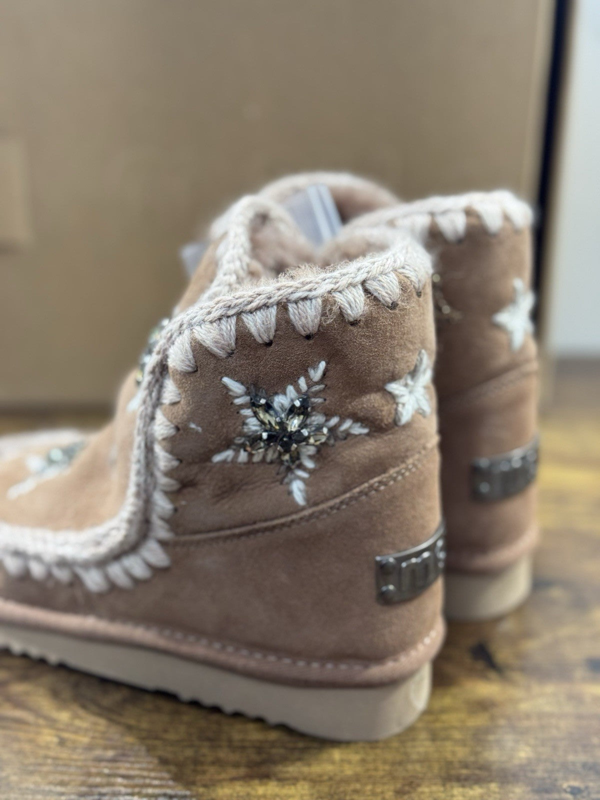 Mou eskimo Wool Stars Casual Mou Woman Boot Stelle 37