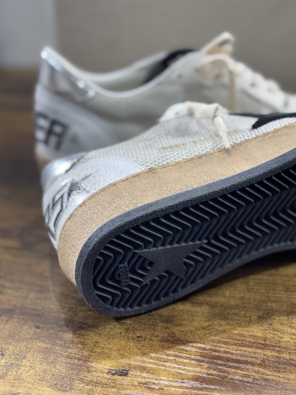 Golden Goose Ball Star Sneaker Uomo White Black Luxury Casual Golden Goose 42