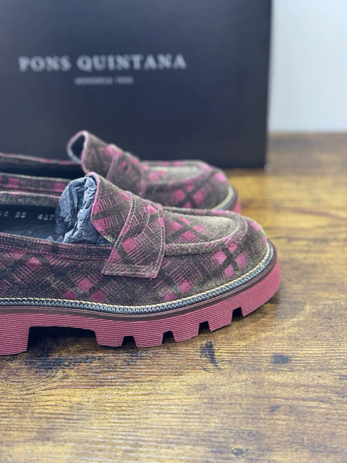 Pons Quintana Mocassino Donna Prugna Casual Woman 35