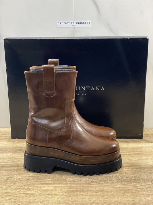 Pons Quintana Chelsea Boot Donna pelle Cuoio zeppa luxury boot pons quintana 37