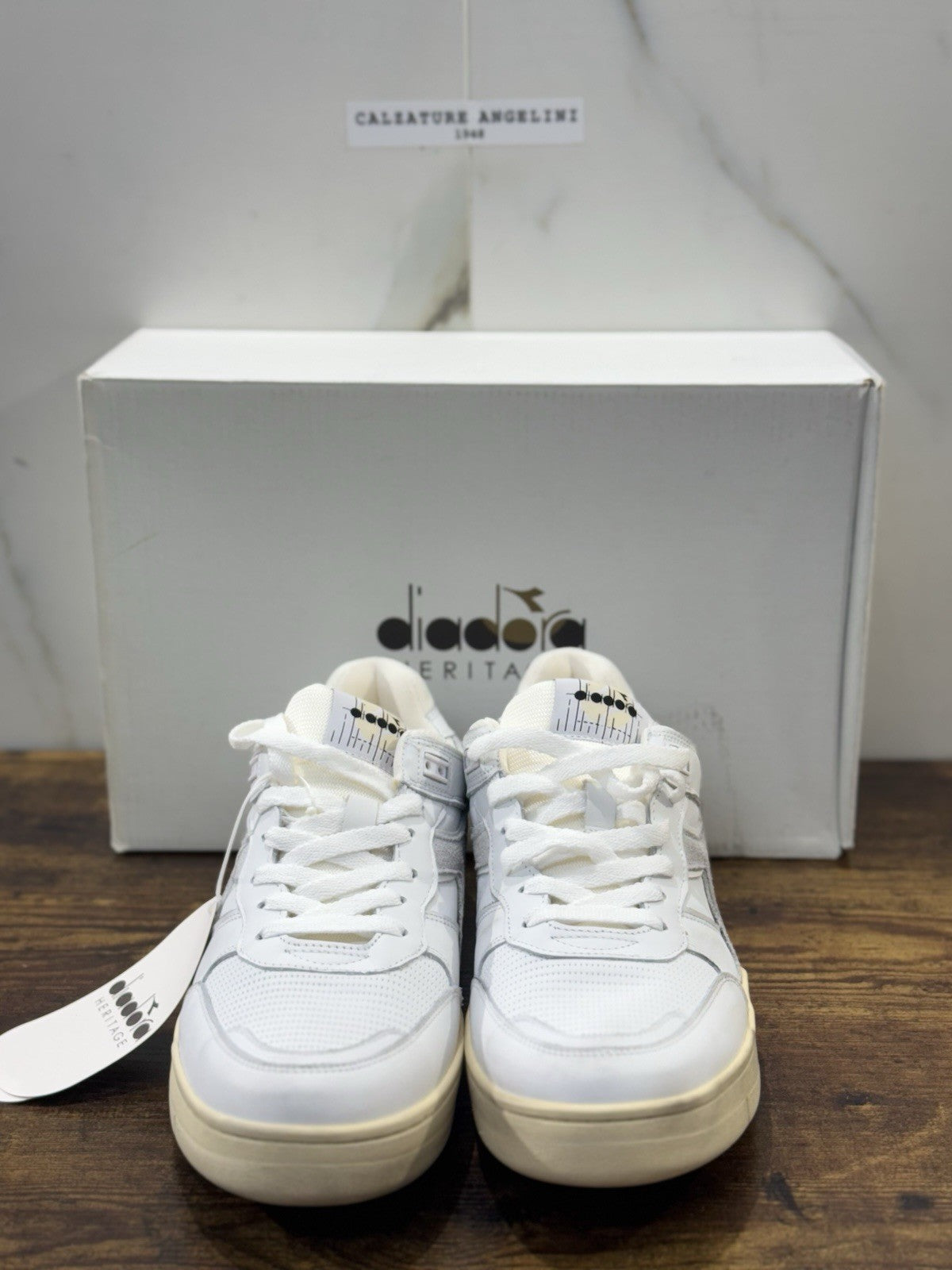 diadora heritage Sneaker B.560 Used White    Made In Italy  Uomo 45.5